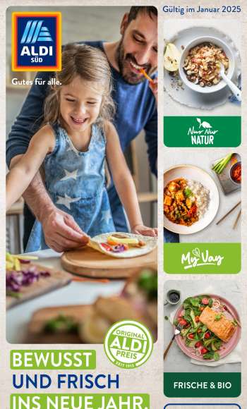 Prospekte ALDI SÜD - 1.01.2025 - 31.01.2025.