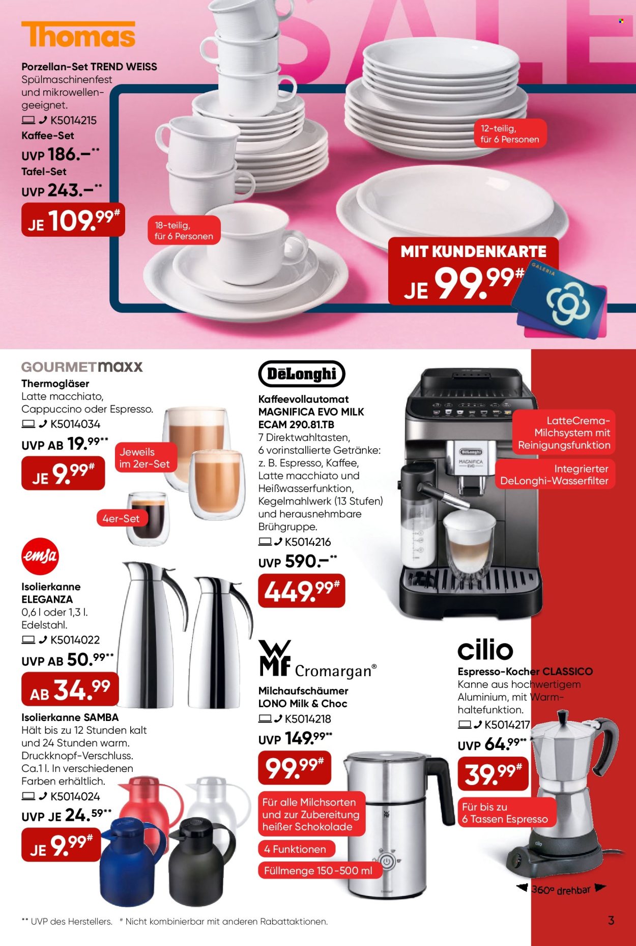 GALERIA Karstadt Kaufhof Prospekte  - 2.01.2025 - 7.01.2025. Seite 3