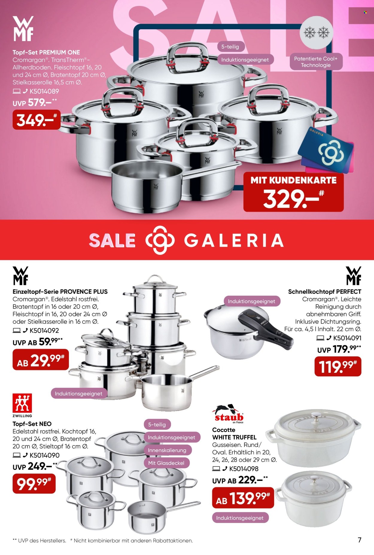 GALERIA Karstadt Kaufhof Prospekte  - 2.01.2025 - 7.01.2025. Seite 7