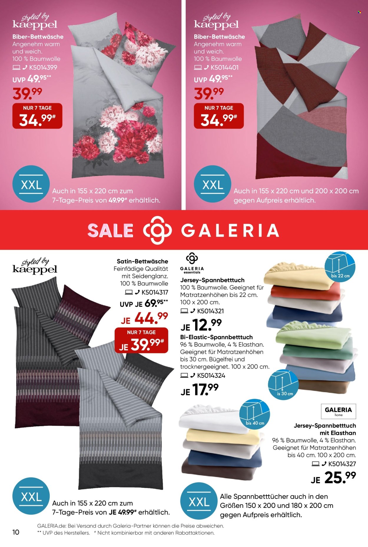 GALERIA Karstadt Kaufhof Prospekte  - 2.01.2025 - 7.01.2025. Seite 10