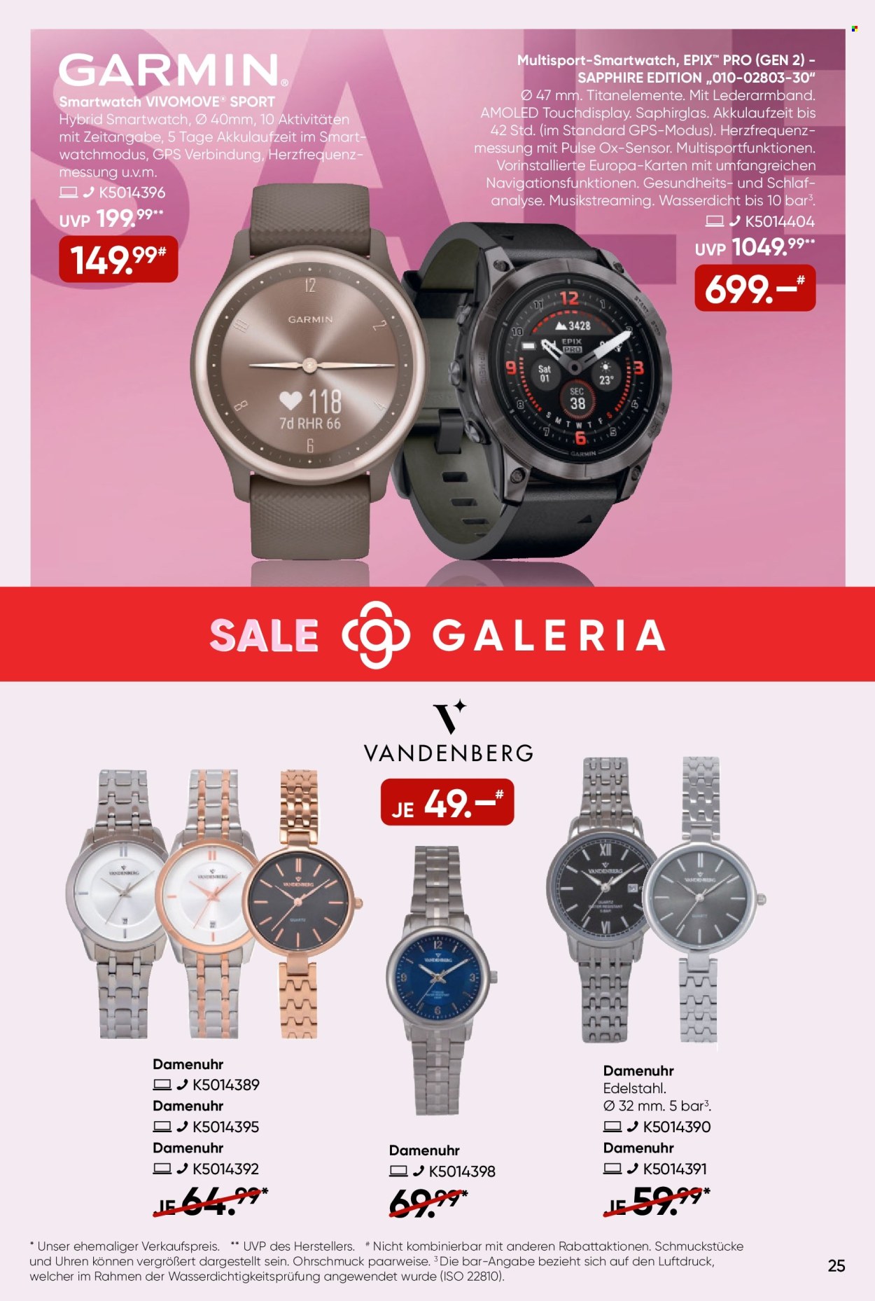 GALERIA Karstadt Kaufhof Prospekte  - 2.01.2025 - 7.01.2025. Seite 25