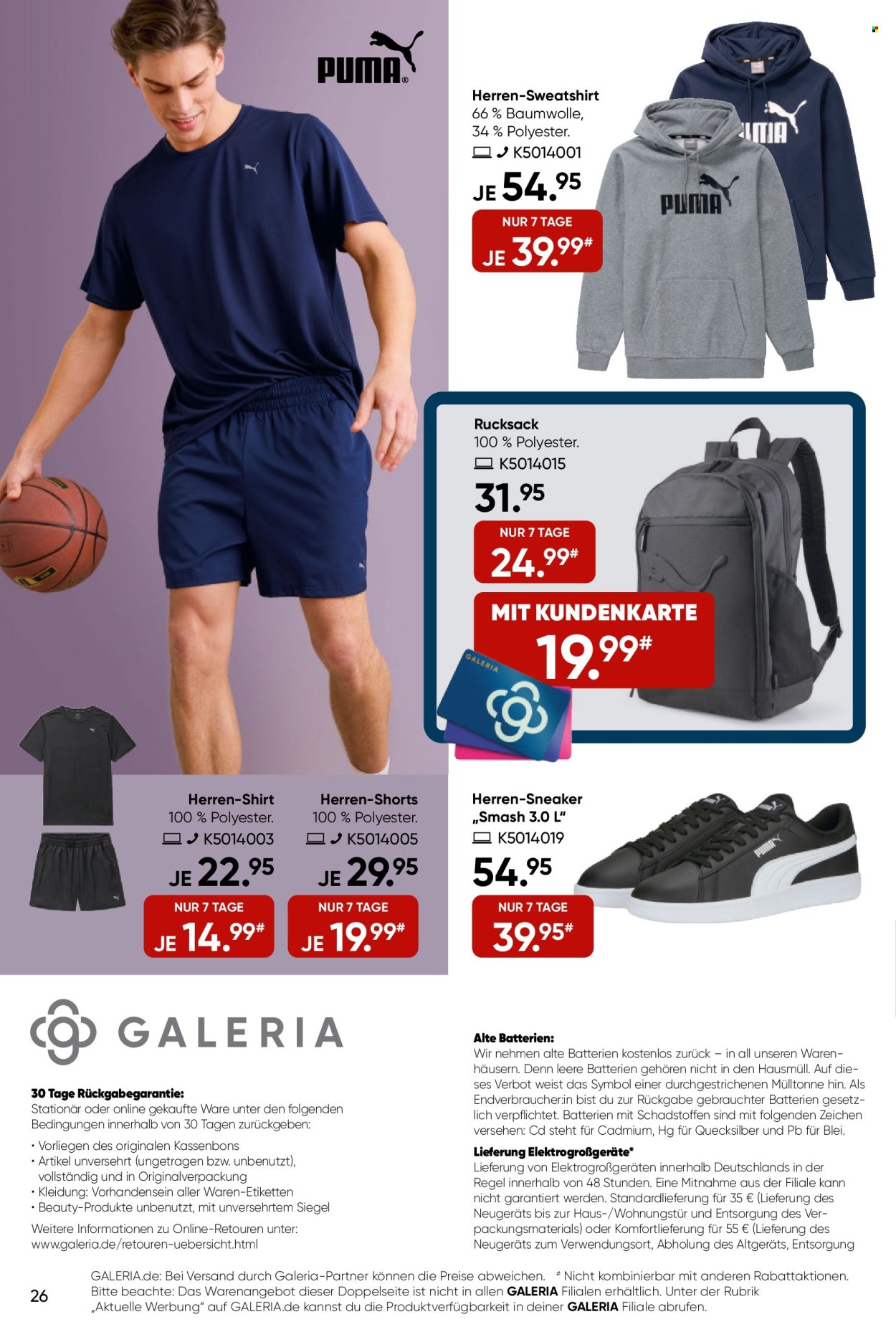 GALERIA Karstadt Kaufhof Prospekte  - 2.01.2025 - 7.01.2025. Seite 26