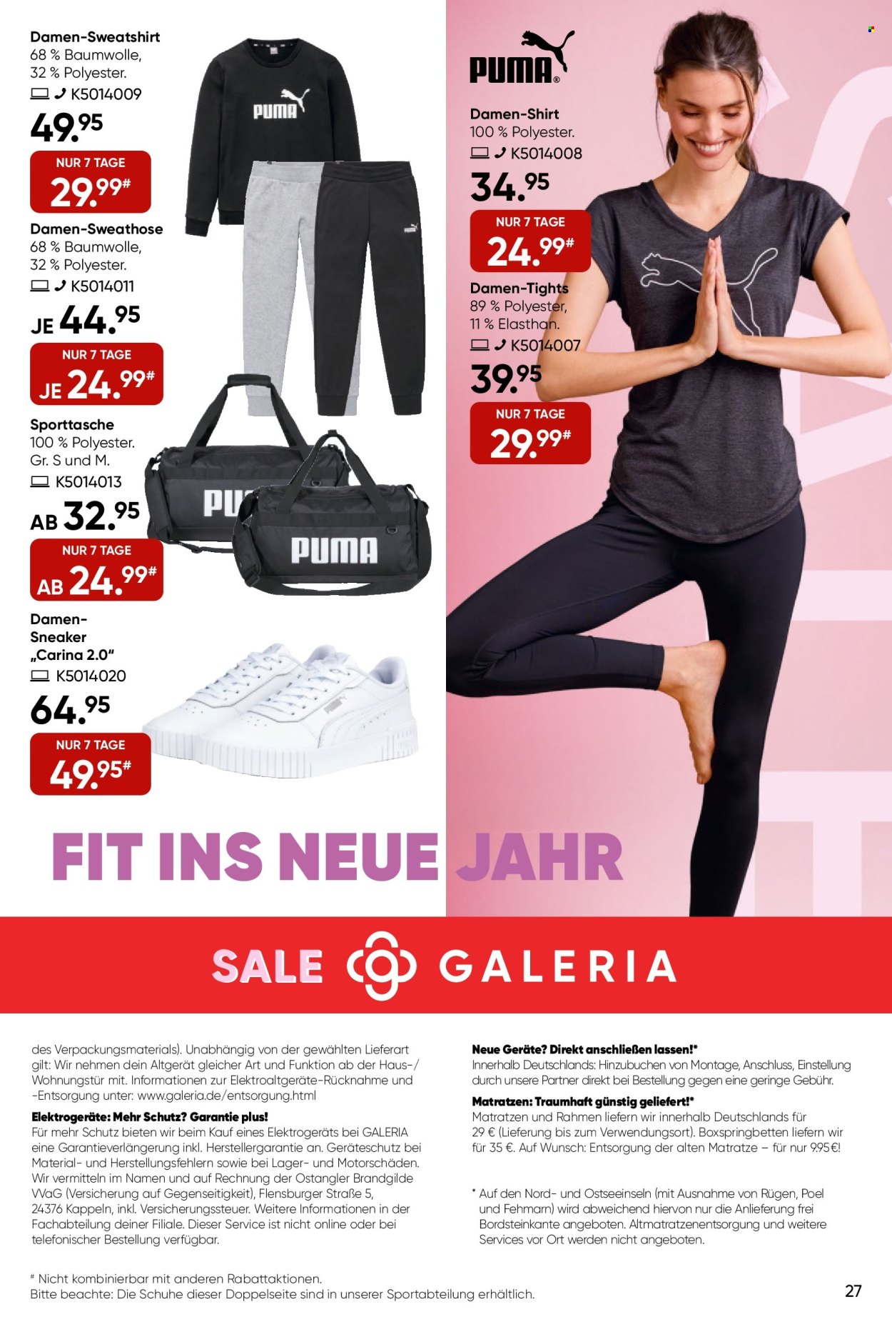 GALERIA Karstadt Kaufhof Prospekte  - 2.01.2025 - 7.01.2025. Seite 27