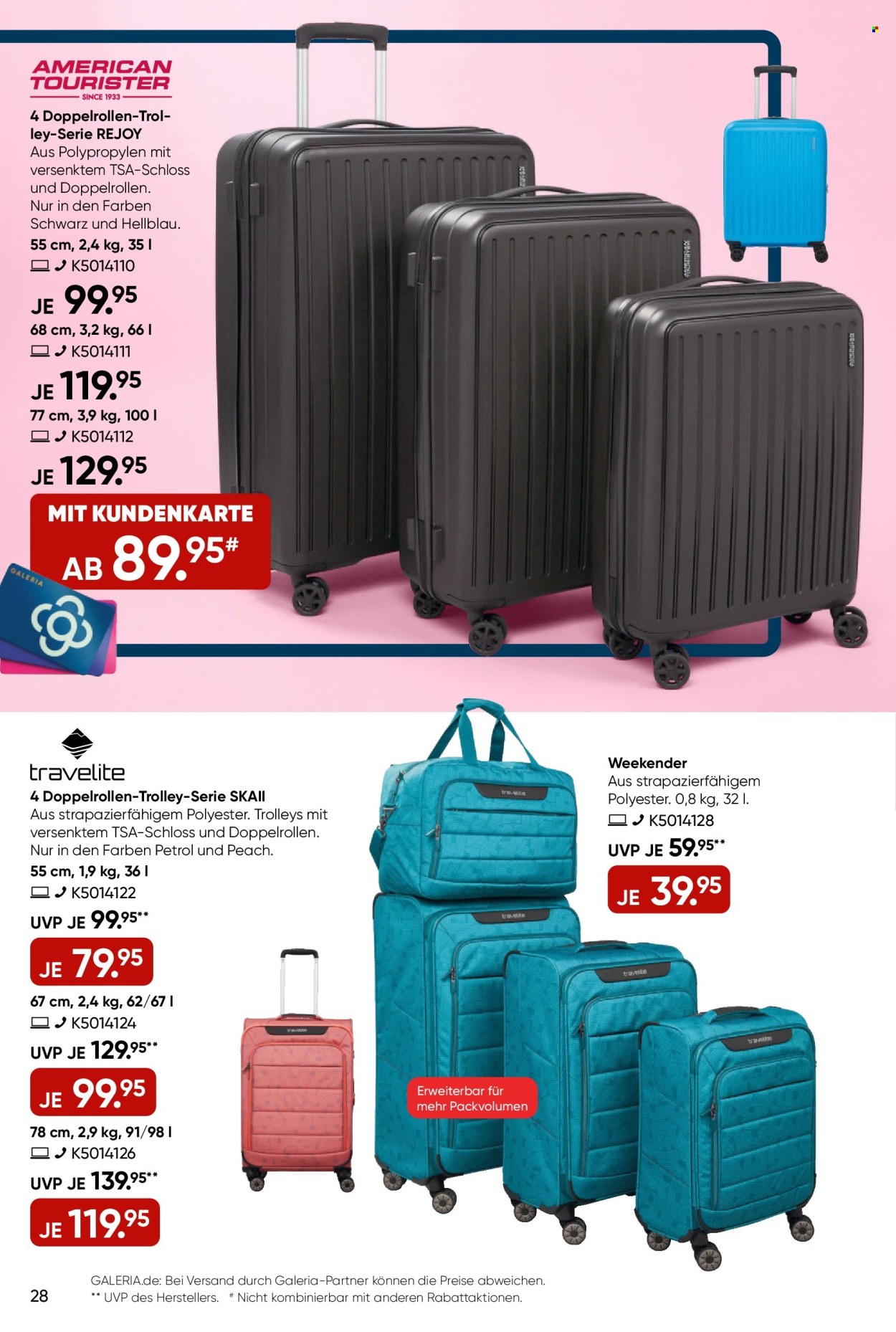 GALERIA Karstadt Kaufhof Prospekte  - 2.01.2025 - 7.01.2025. Seite 28
