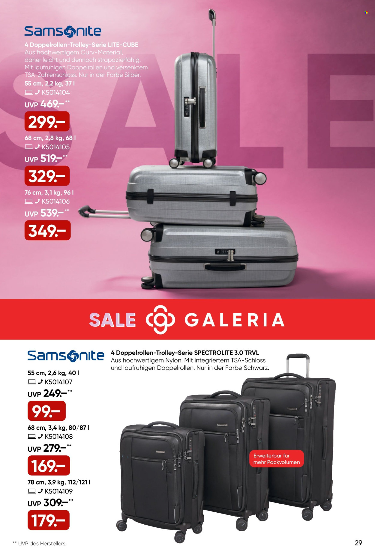 GALERIA Karstadt Kaufhof Prospekte  - 2.01.2025 - 7.01.2025. Seite 29