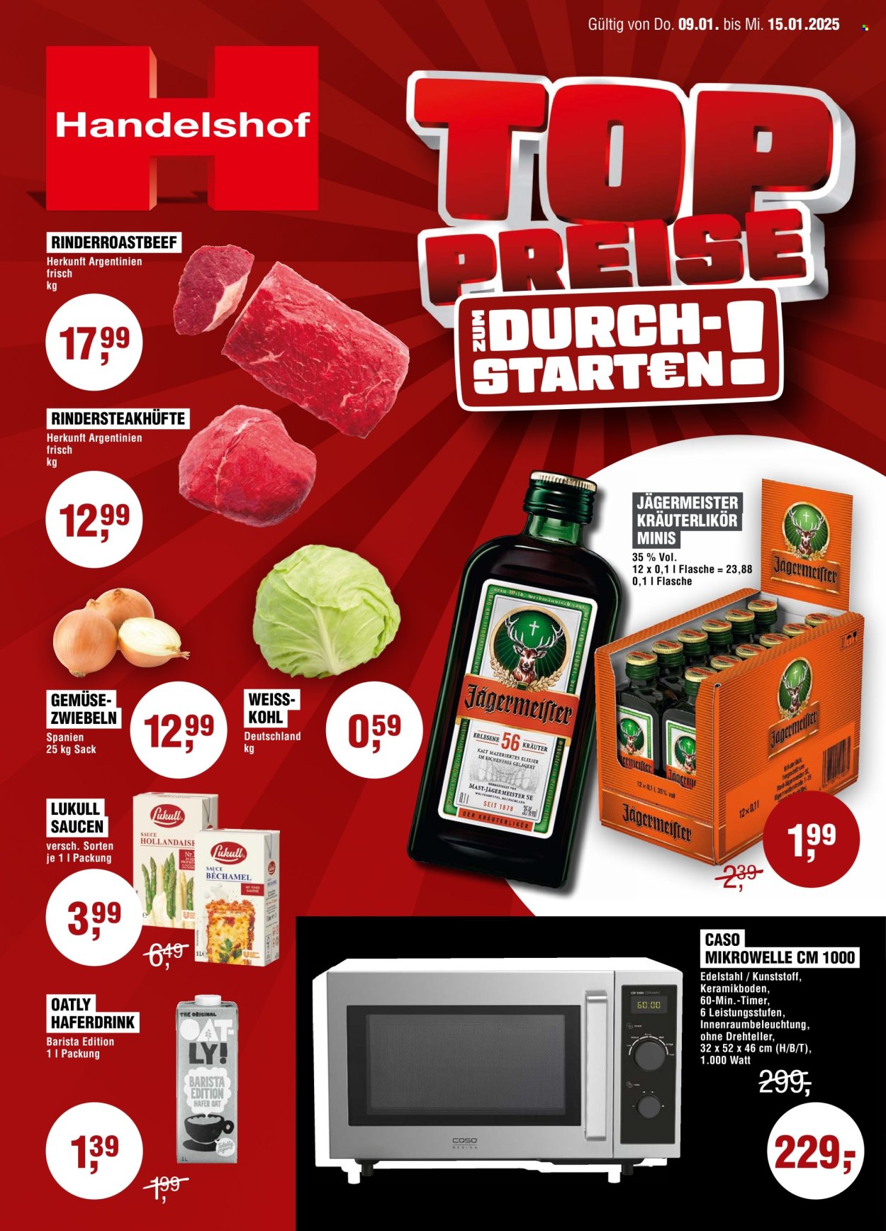 Handelshof Prospekte  - 9.01.2025 - 15.01.2025. Seite 1