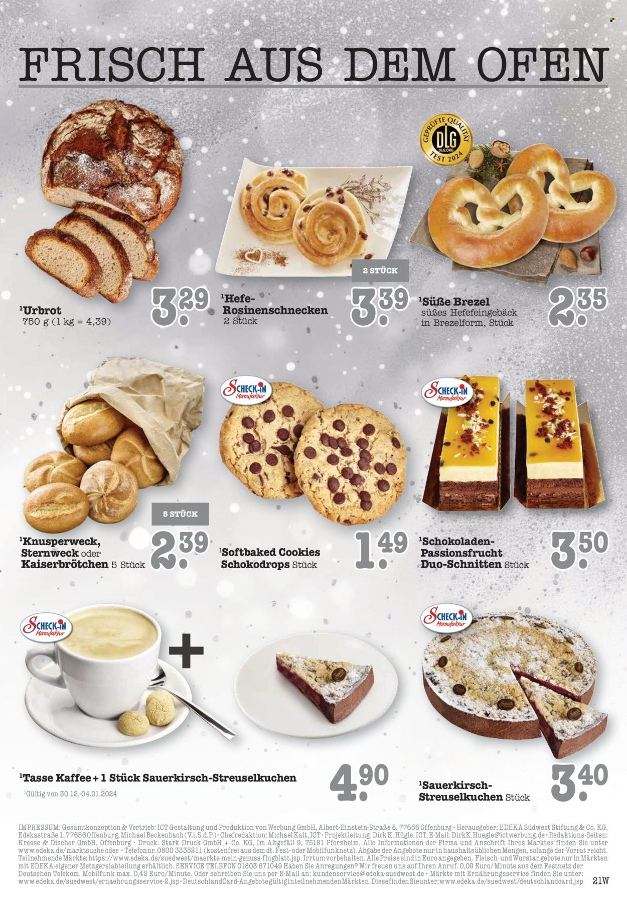 Edeka Prospekte  - 30.12.2024 - 4.01.2025. Seite 21