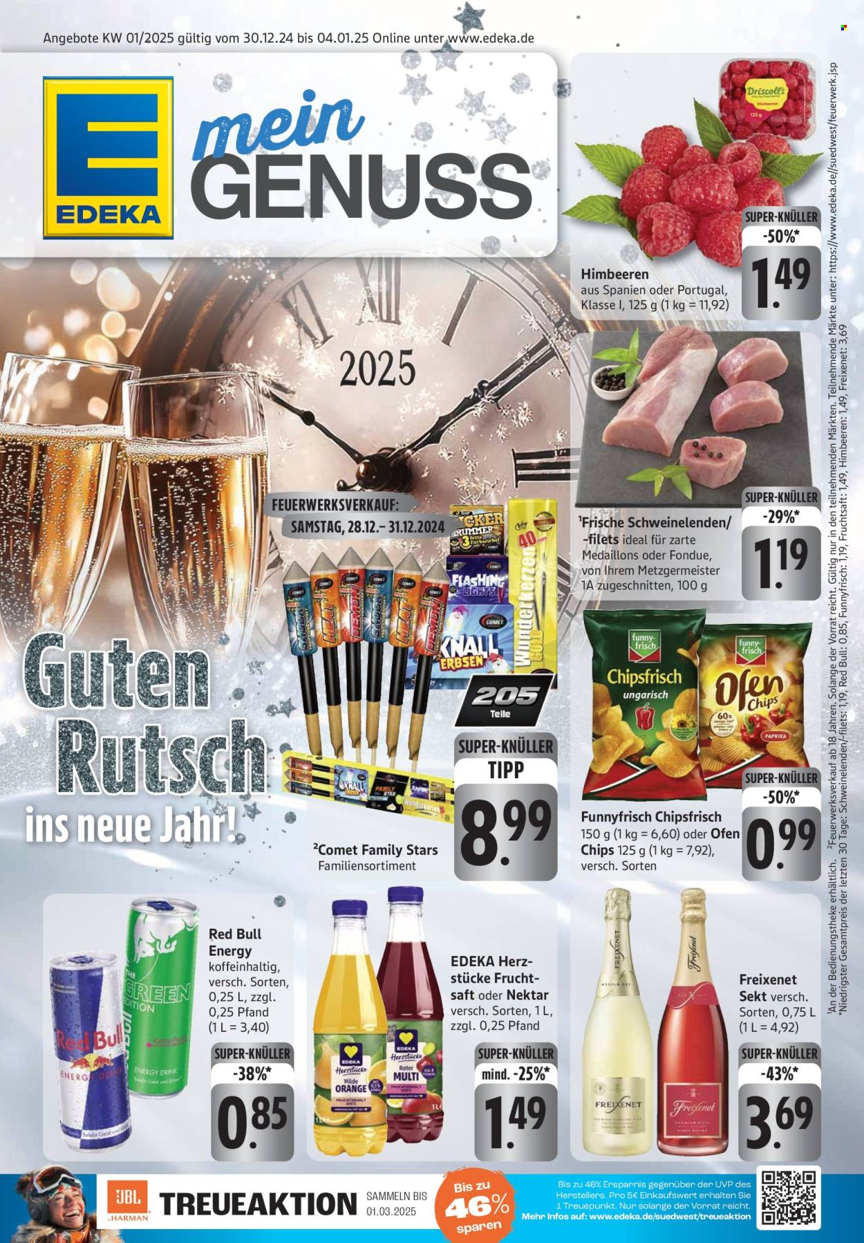Edeka Prospekte  - 30.12.2024 - 4.01.2025. Seite 1