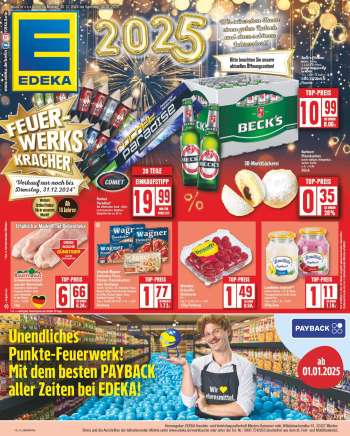 Prospekte Edeka - 30.12.2024 - 4.01.2025.
