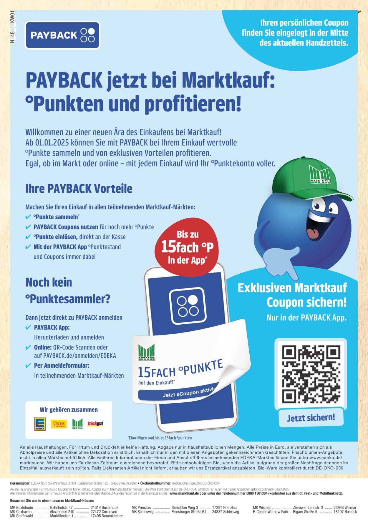 Marktkauf Prospekte  - 30.12.2024 - 4.01.2025. Seite 48