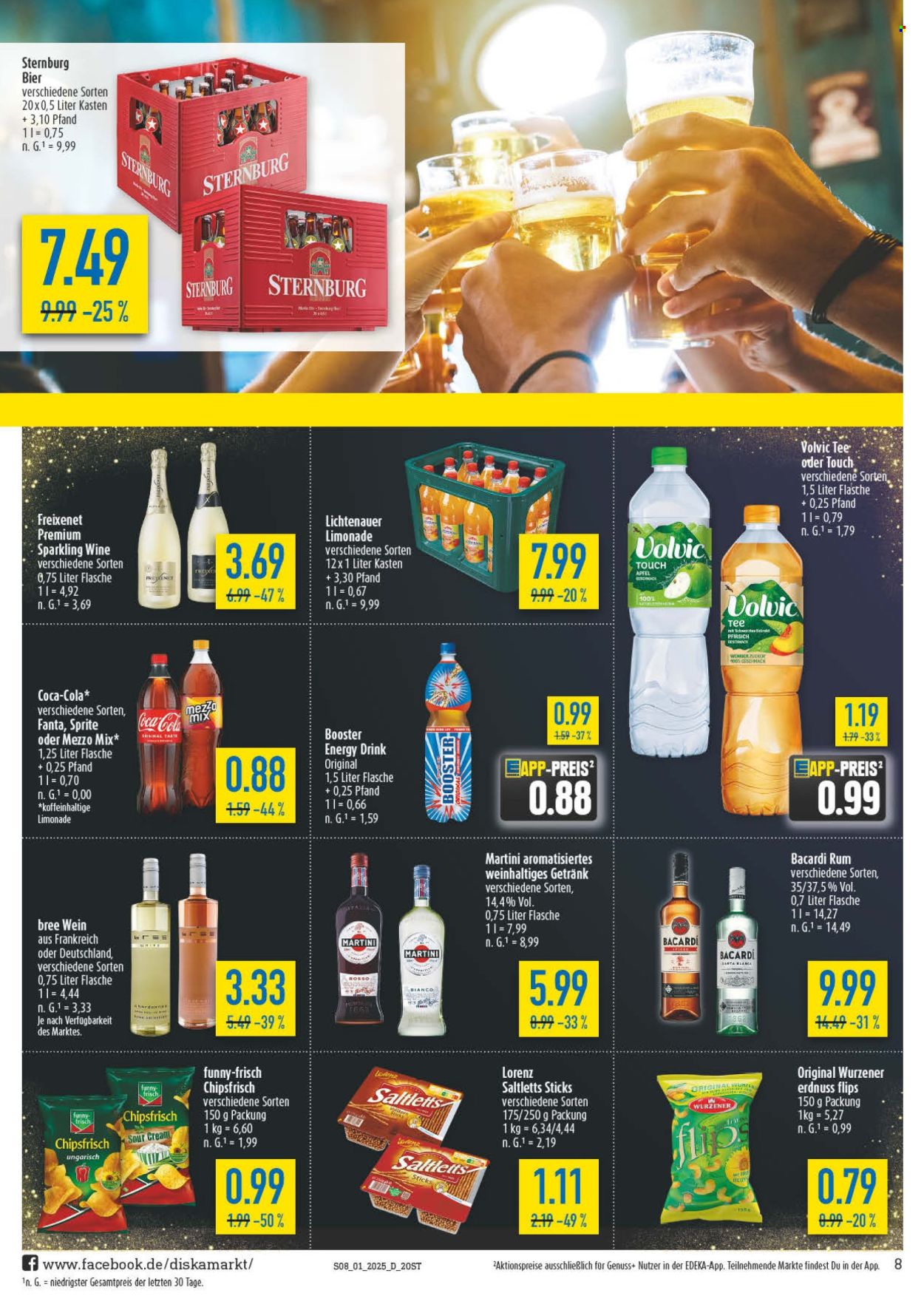 Diska Prospekte  - 30.12.2024 - 4.01.2025. Seite 8