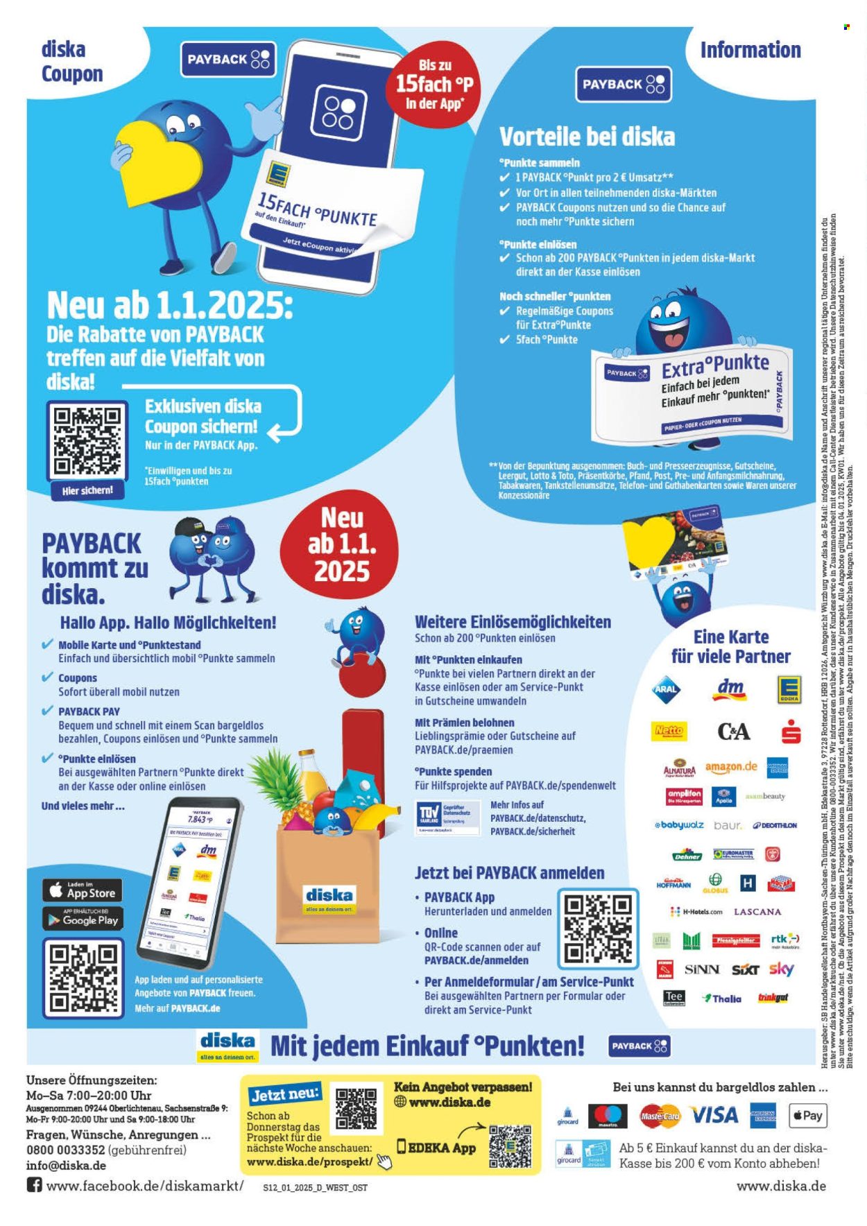 Diska Prospekte  - 30.12.2024 - 4.01.2025. Seite 12