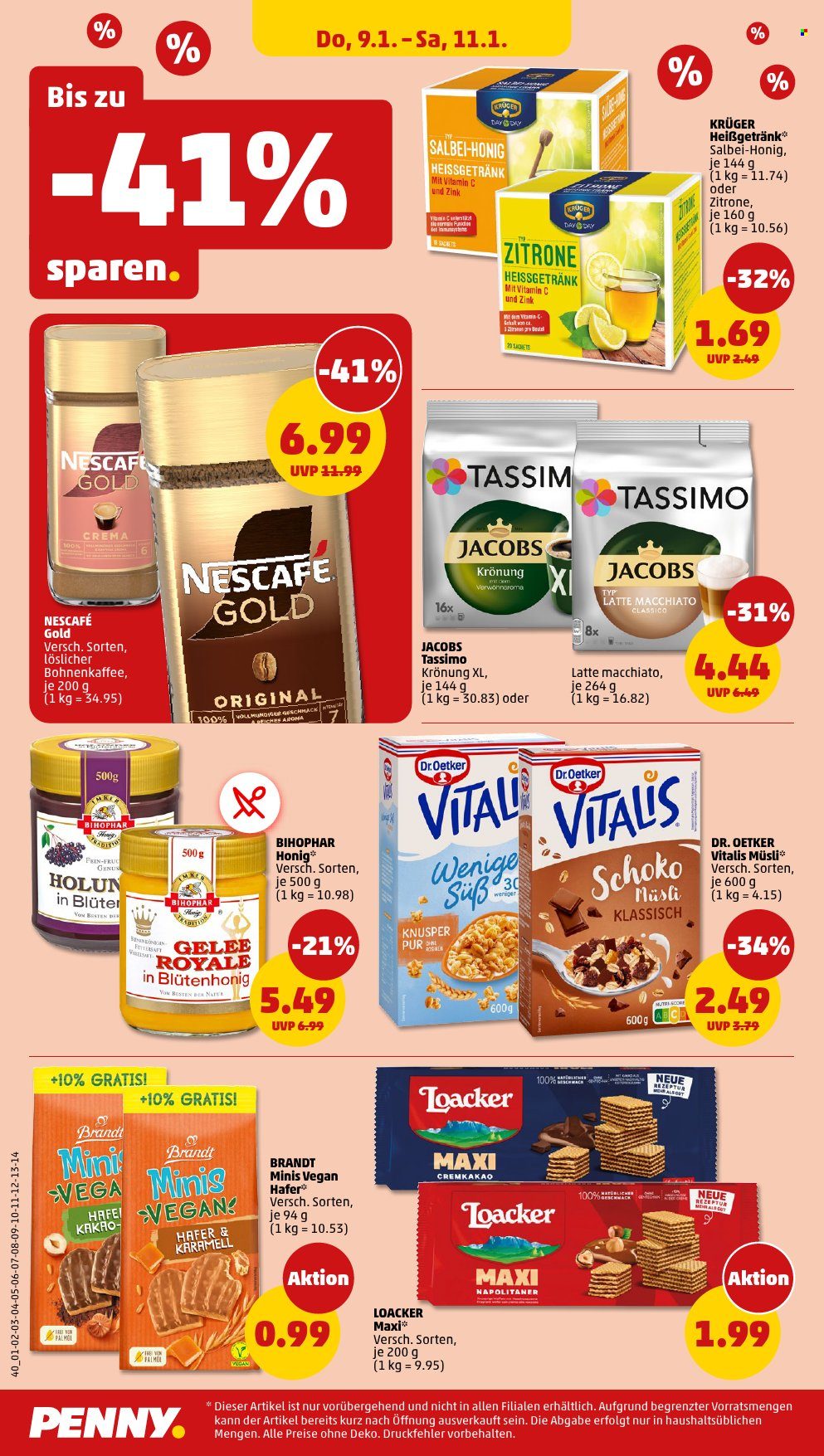 Penny Prospekte  - 6.01.2025 - 11.01.2025. Seite 40
