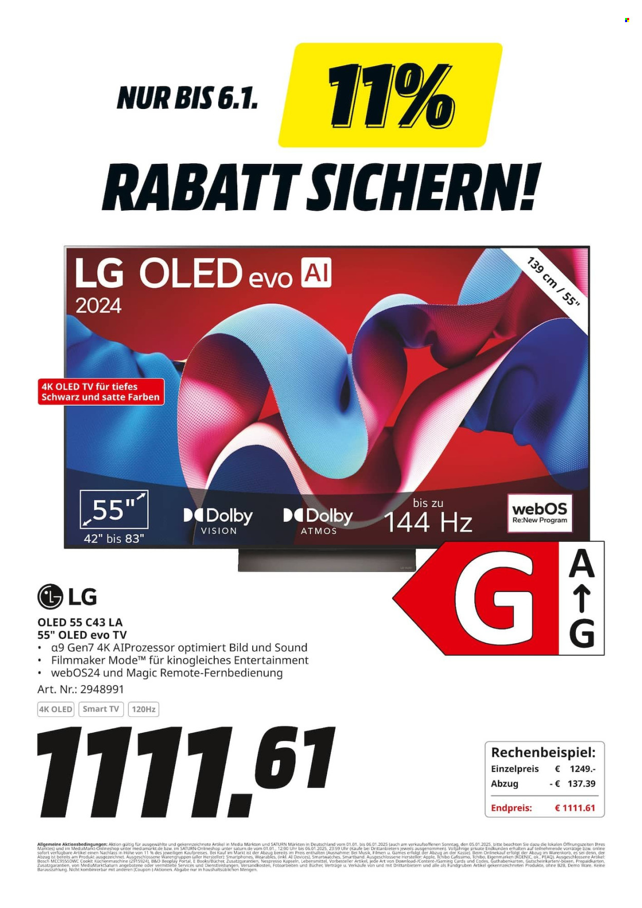 MediaMarkt Prospekte  - 2.01.2025 - 6.01.2025. Seite 20
