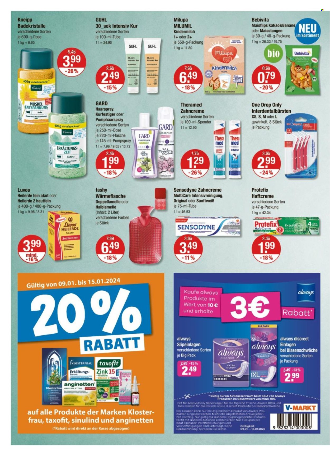 V-Markt Prospekte  - 9.01.2025 - 15.01.2025. Seite 12