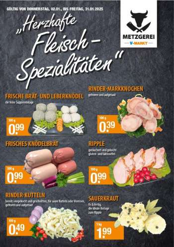 Prospekte V-Markt - 2.01.2025 - 31.01.2025.