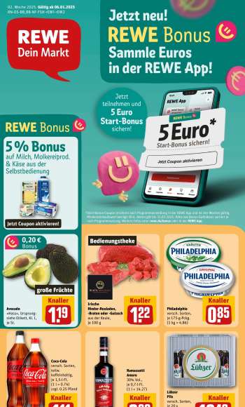 Prospekte REWE - 6.01.2025 - 12.01.2025.