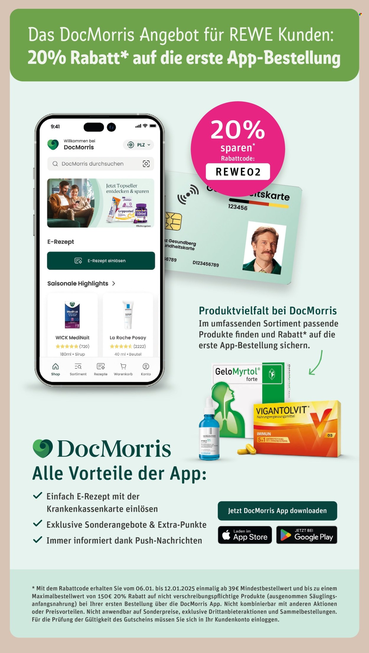 REWE Prospekte  - 6.01.2025 - 12.01.2025. Seite 29