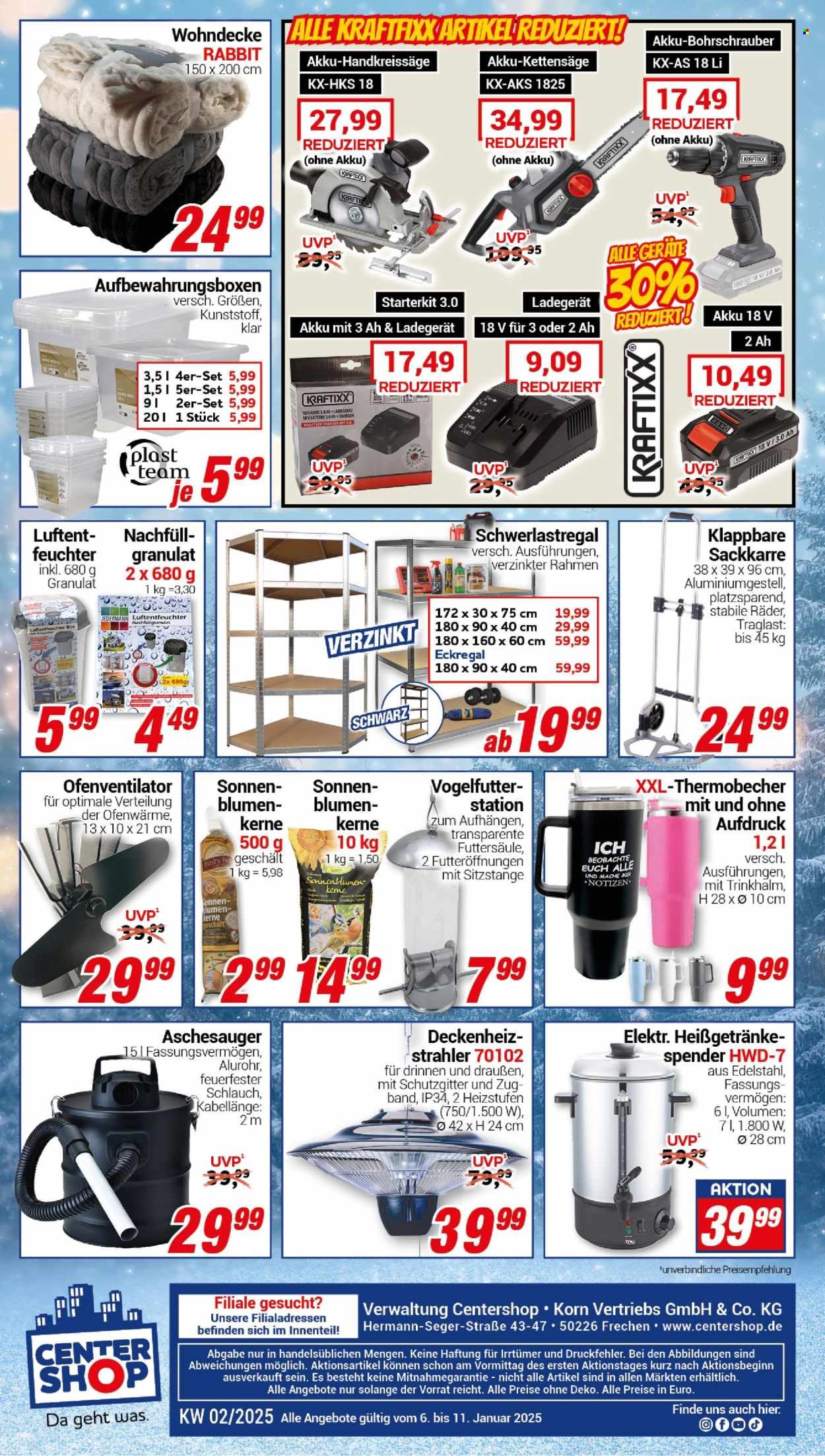 CENTERSHOP Prospekte  - 6.01.2025 - 11.01.2025. Seite 8