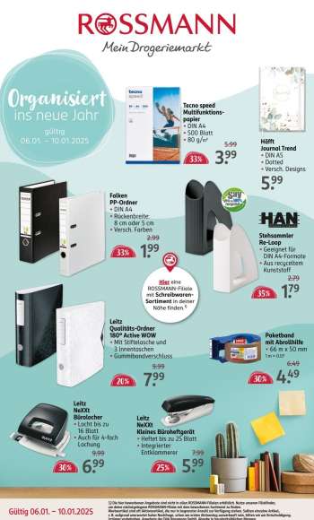 Prospekte Rossmann - 6.01.2025 - 10.01.2025.