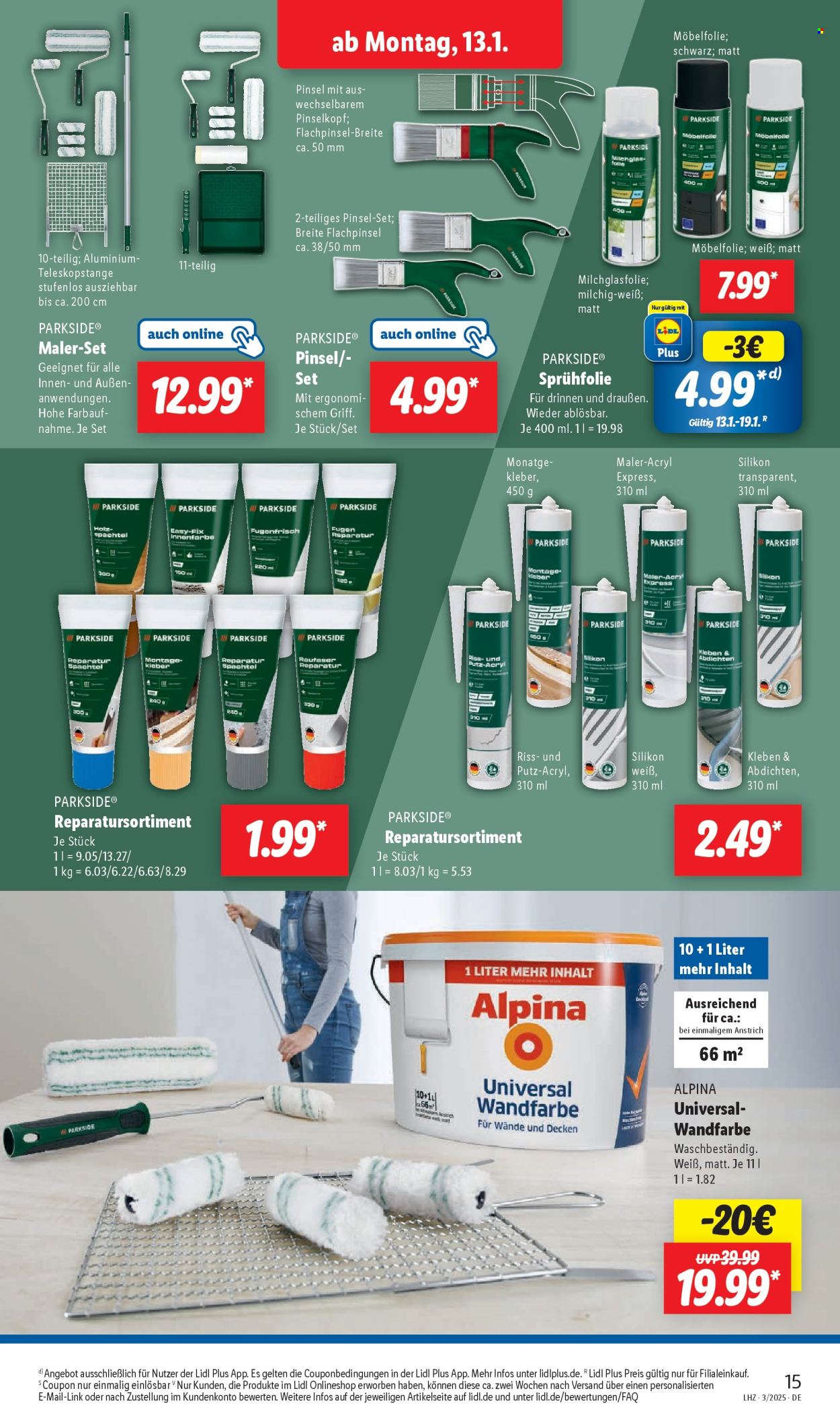 Lidl Prospekte  - 13.01.2025 - 18.01.2025. Seite 21