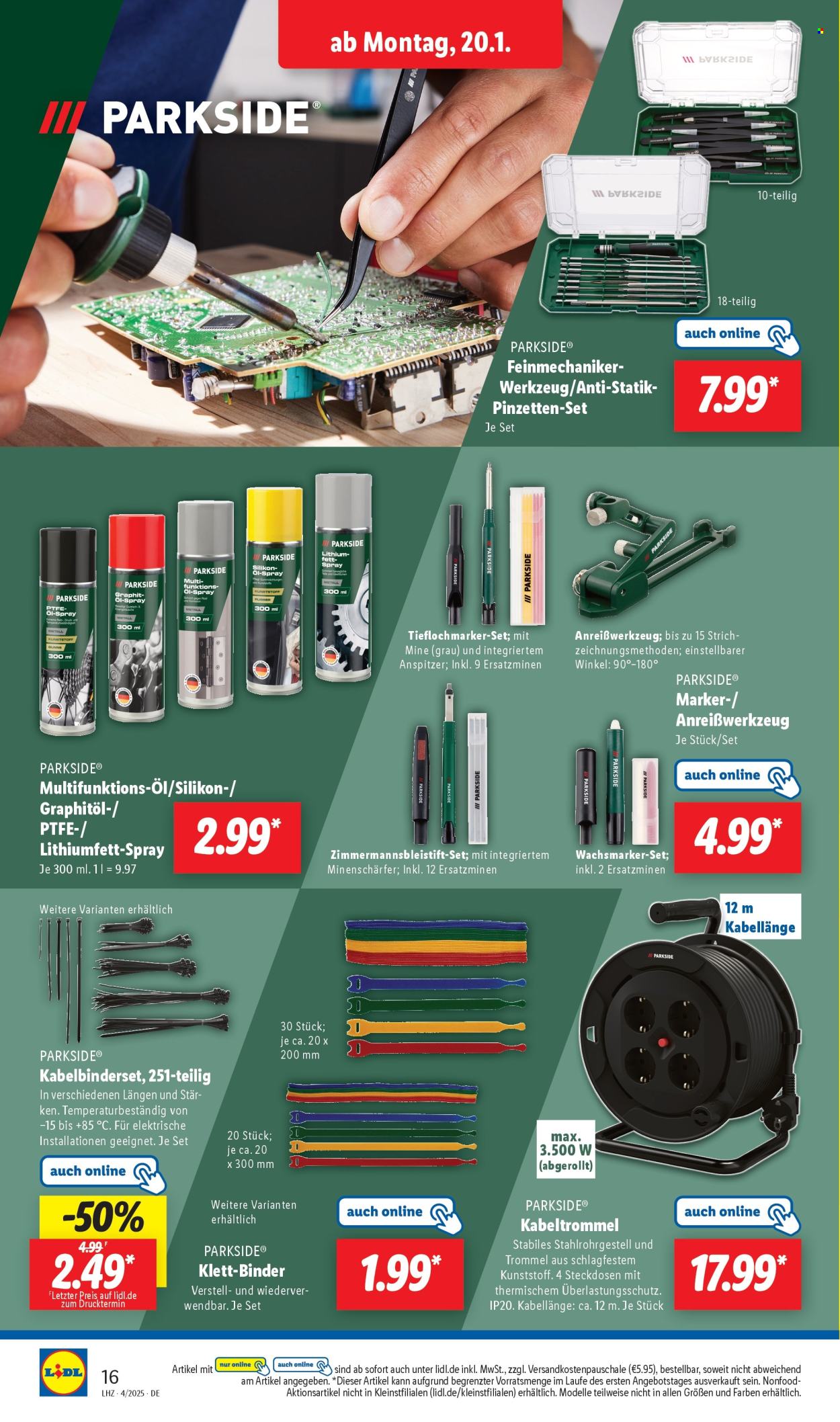 Lidl Prospekte  - 20.01.2025 - 25.01.2025. Seite 8