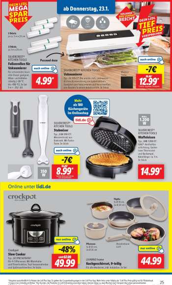 thumbnail - SILVERCREST® KITCHEN TOOLS Vakuumierer