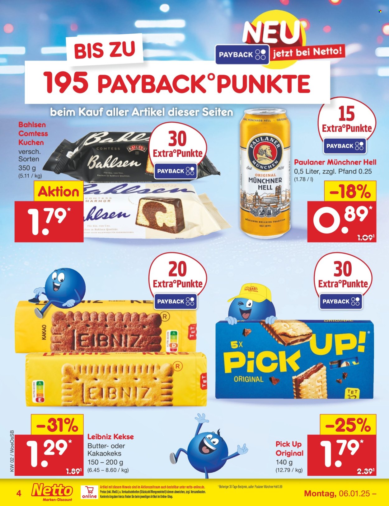 Netto Marken-Discount Prospekte  - 6.01.2025 - 11.01.2025. Seite 4