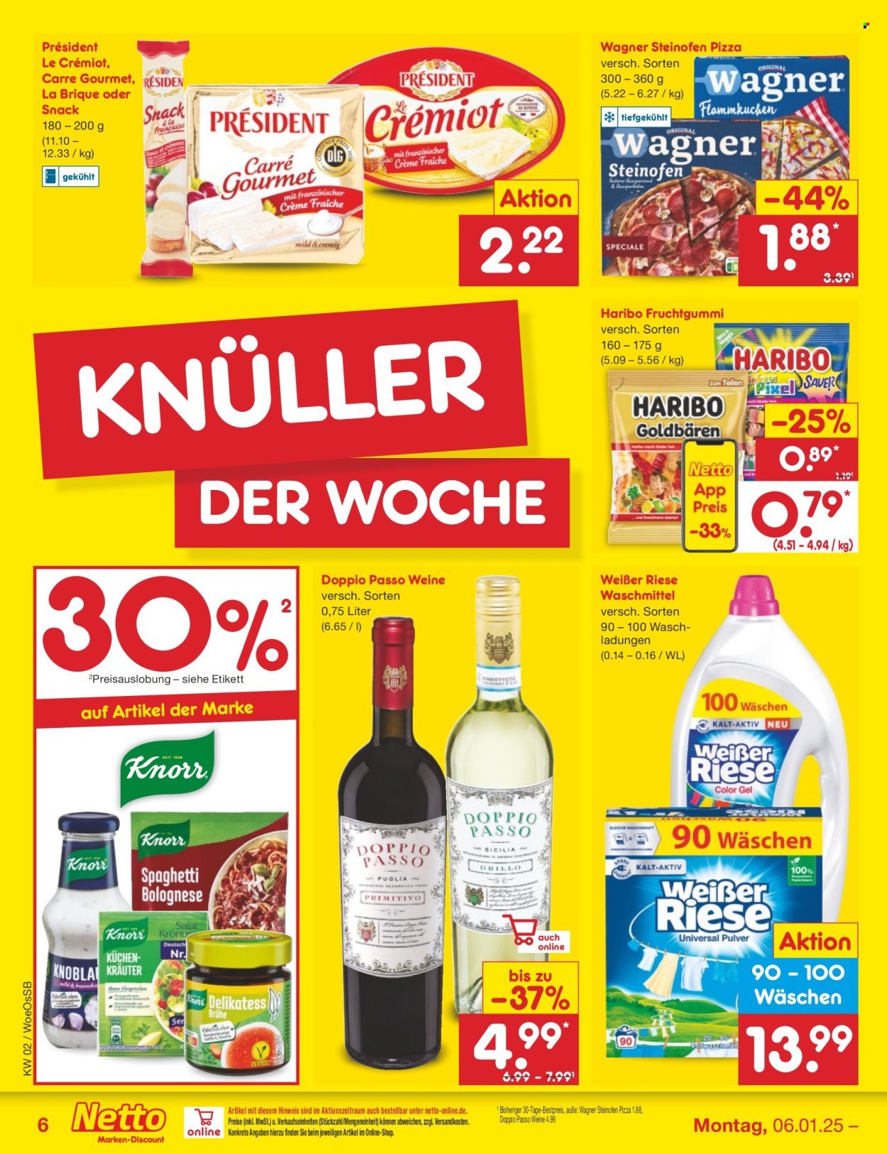 Netto Marken-Discount Prospekte  - 6.01.2025 - 11.01.2025. Seite 6