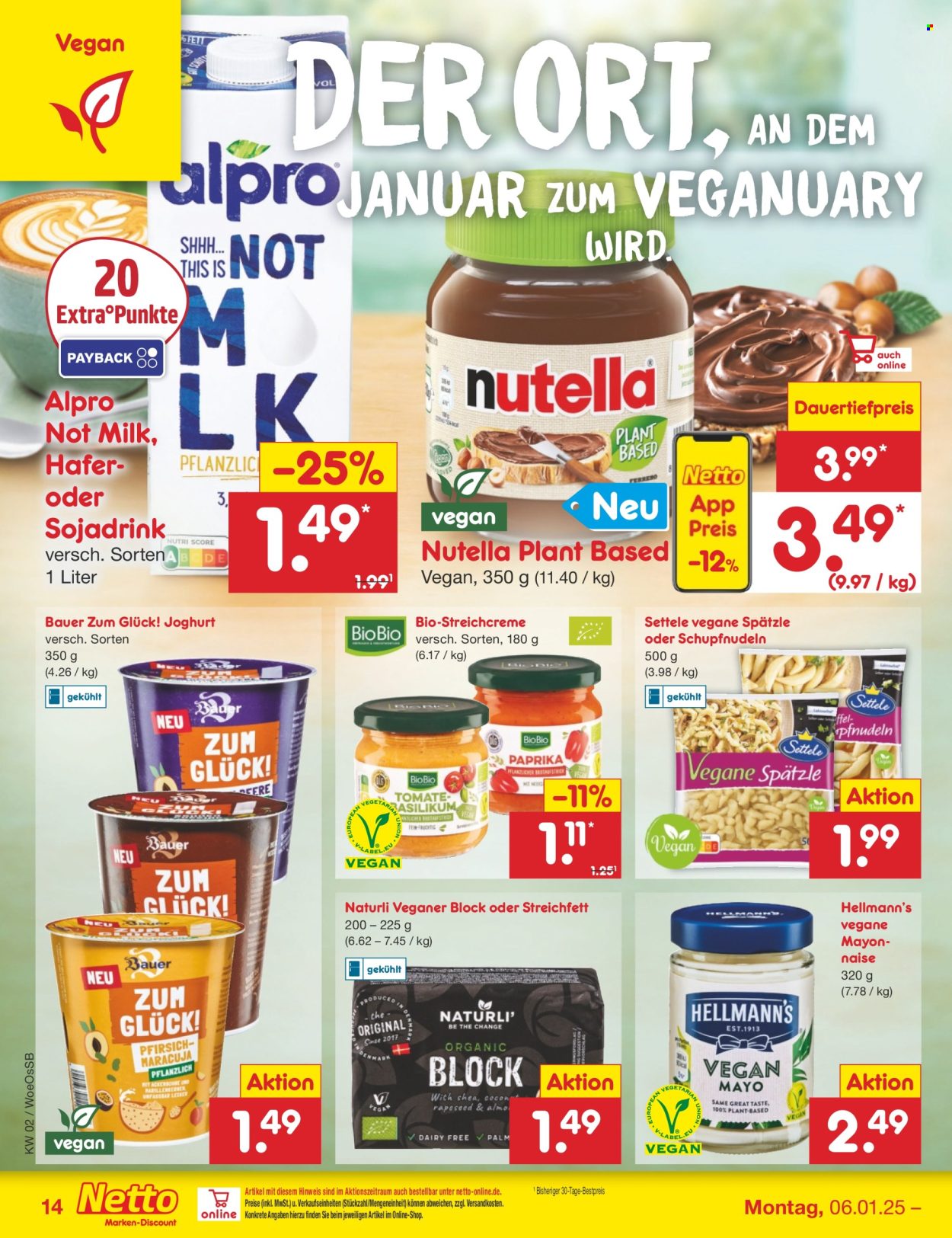 Netto Marken-Discount Prospekte  - 6.01.2025 - 11.01.2025. Seite 14