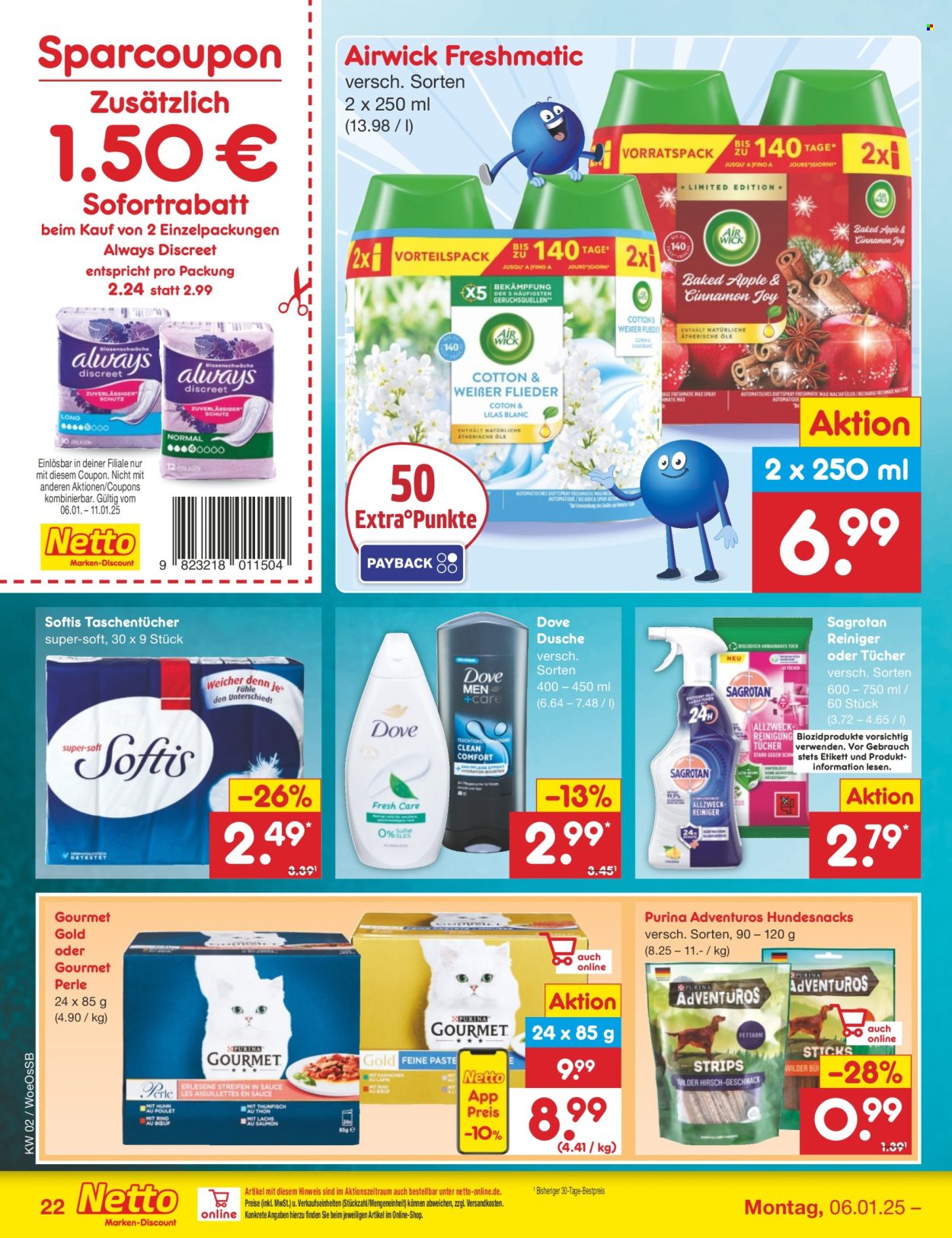 Netto Marken-Discount Prospekte  - 6.01.2025 - 11.01.2025. Seite 30