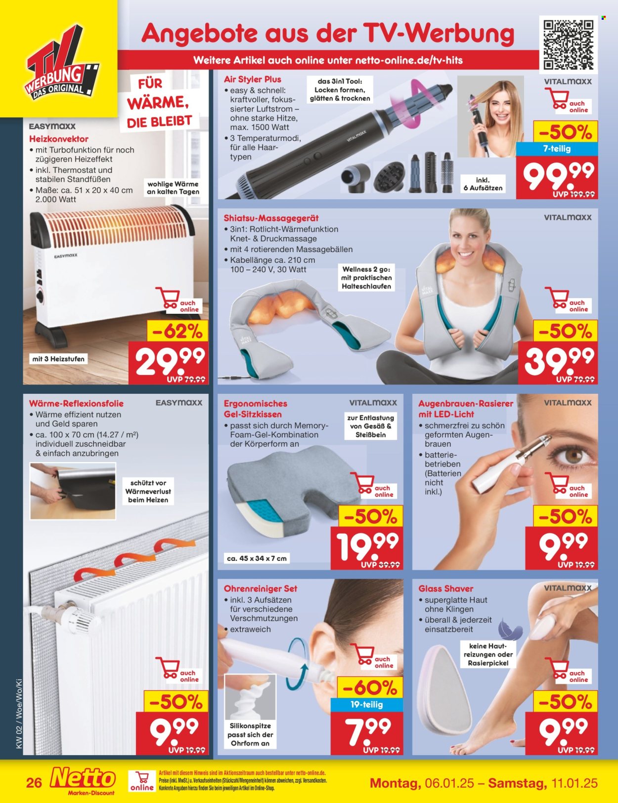Netto Marken-Discount Prospekte  - 6.01.2025 - 11.01.2025. Seite 38