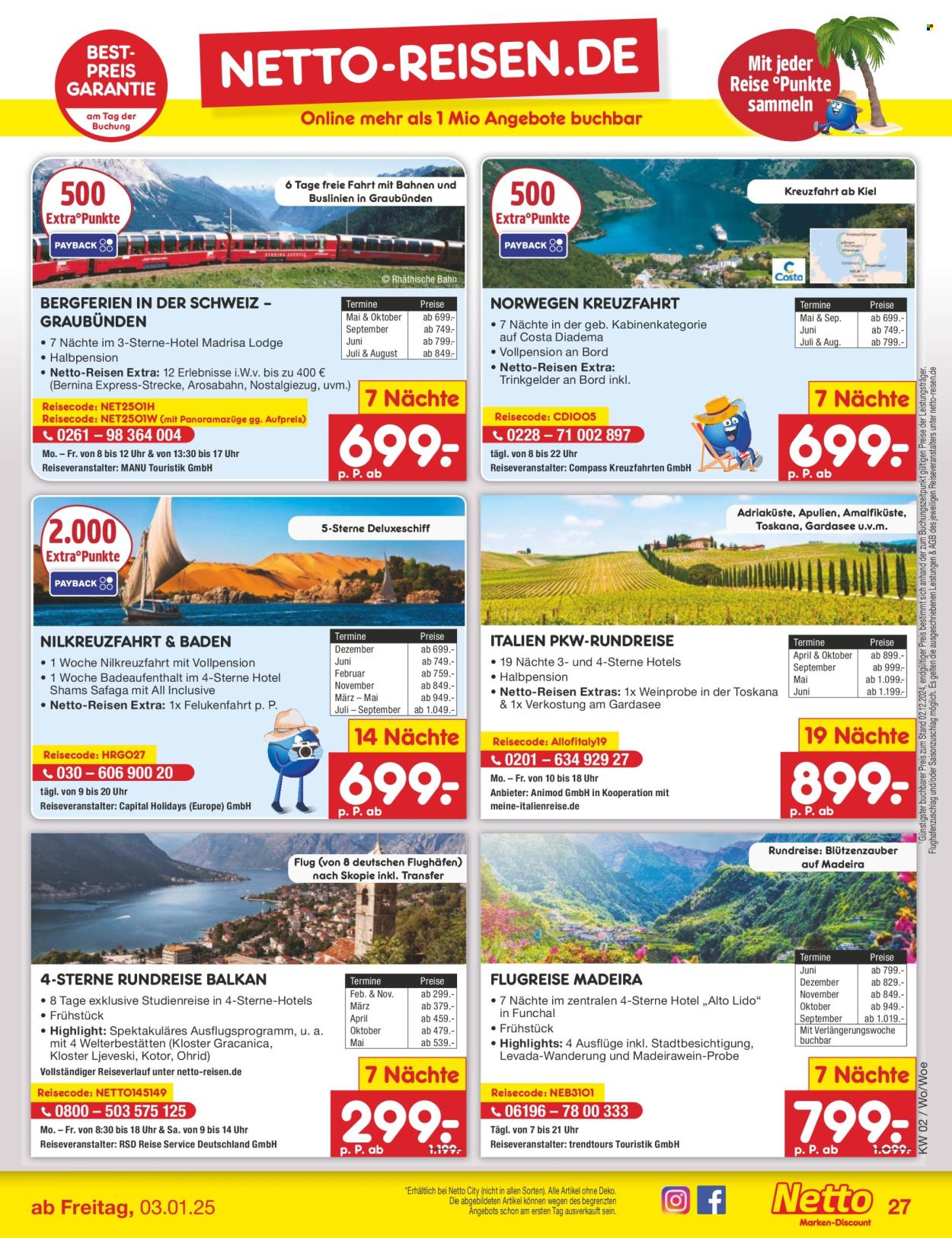 Netto Marken-Discount Prospekte  - 6.01.2025 - 11.01.2025. Seite 39