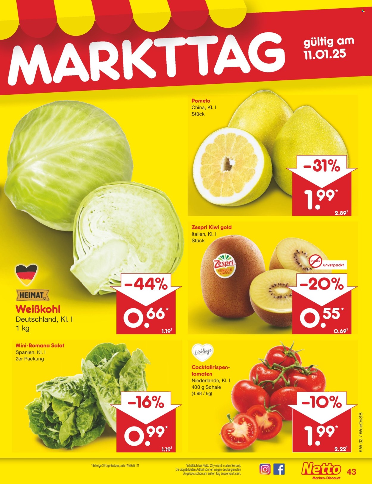 Netto Marken-Discount Prospekte  - 6.01.2025 - 11.01.2025. Seite 59