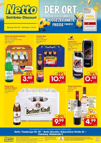 Prospekte Netto Marken-Discount - 6.01.2025 - 11.01.2025.