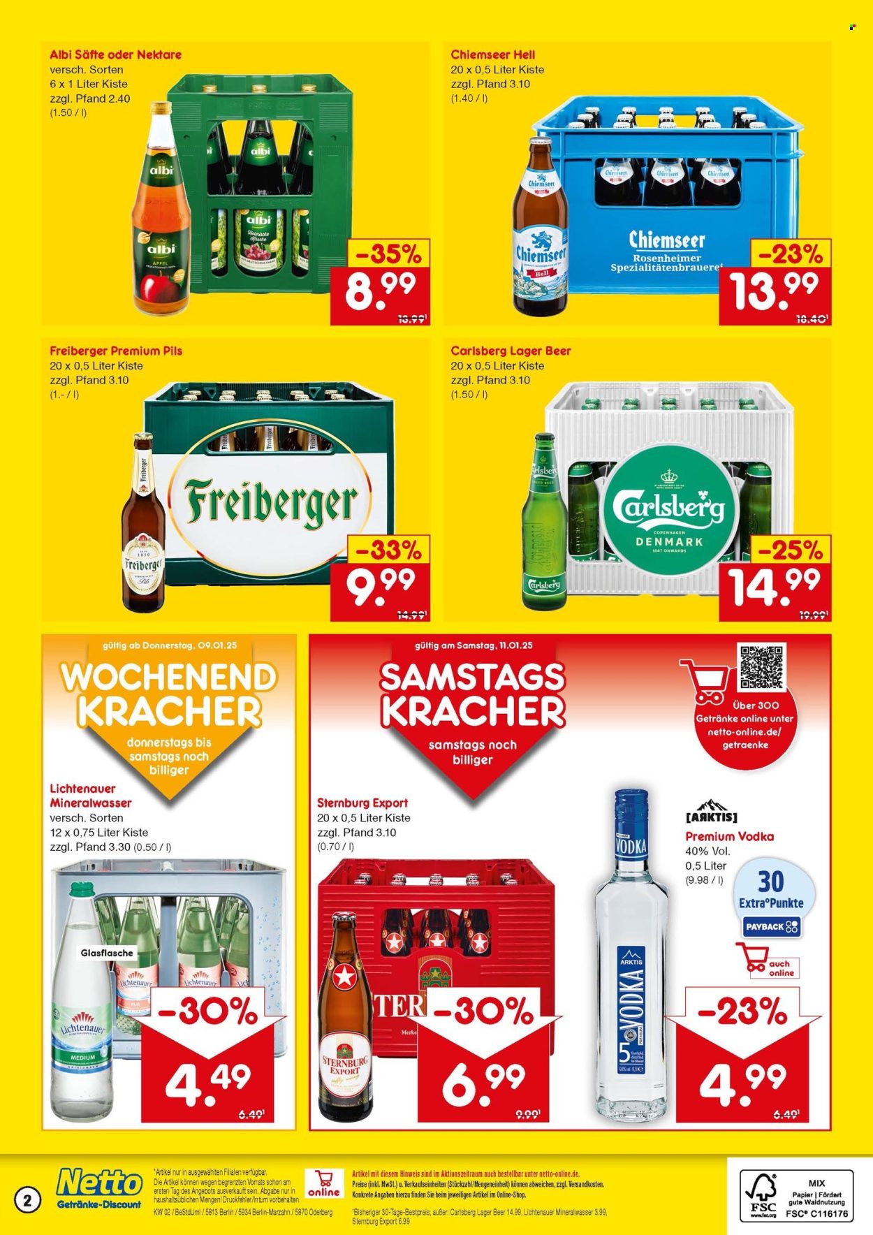 Netto Marken-Discount Prospekte  - 6.01.2025 - 11.01.2025. Seite 2
