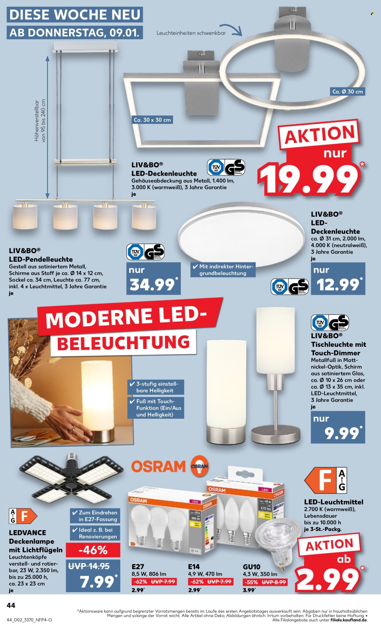 Kaufland Prospekte  - 9.01.2025 - 15.01.2025. Seite 44
