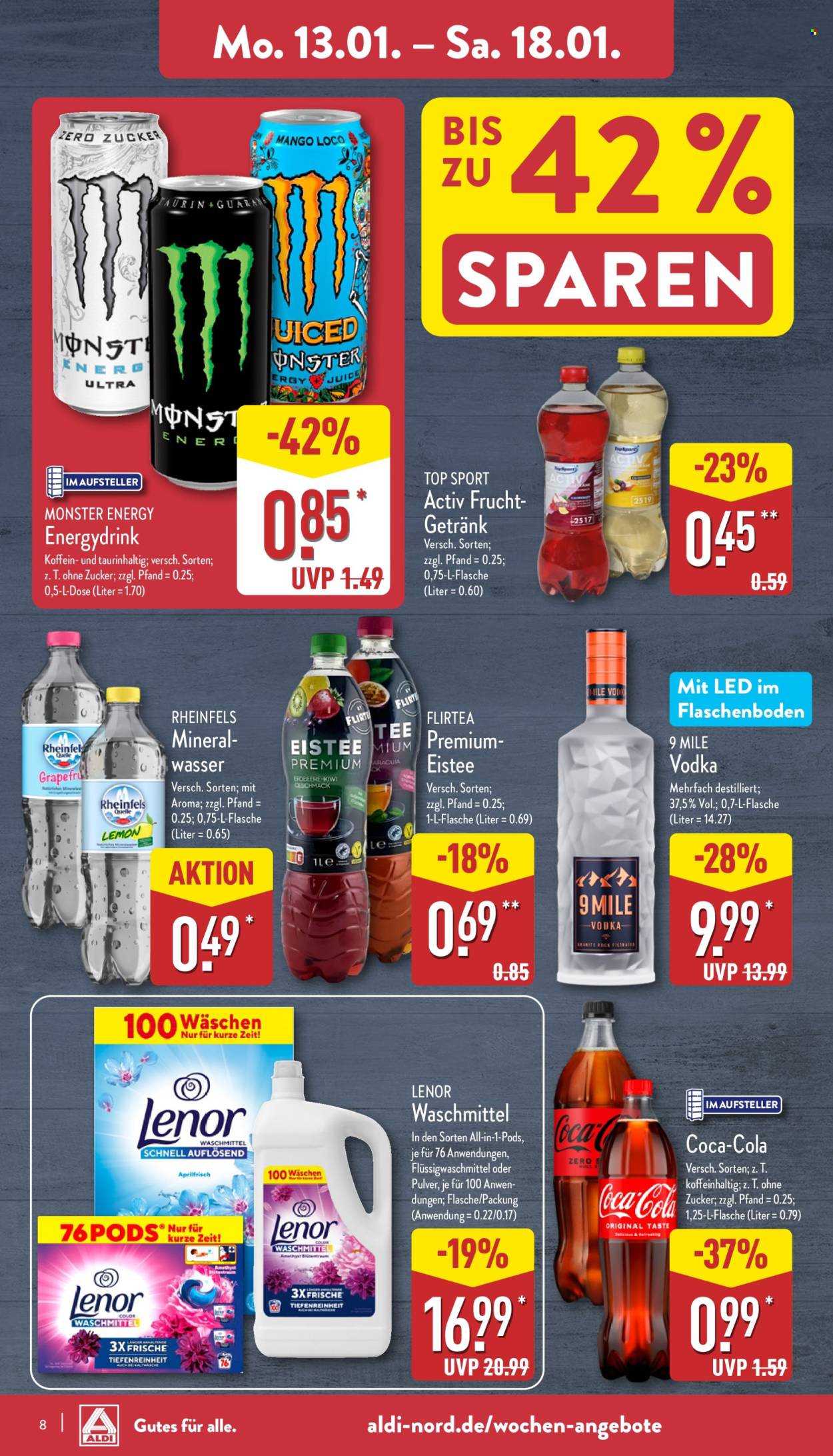 ALDI Nord Prospekte  - 13.01.2025 - 18.01.2025. Seite 8