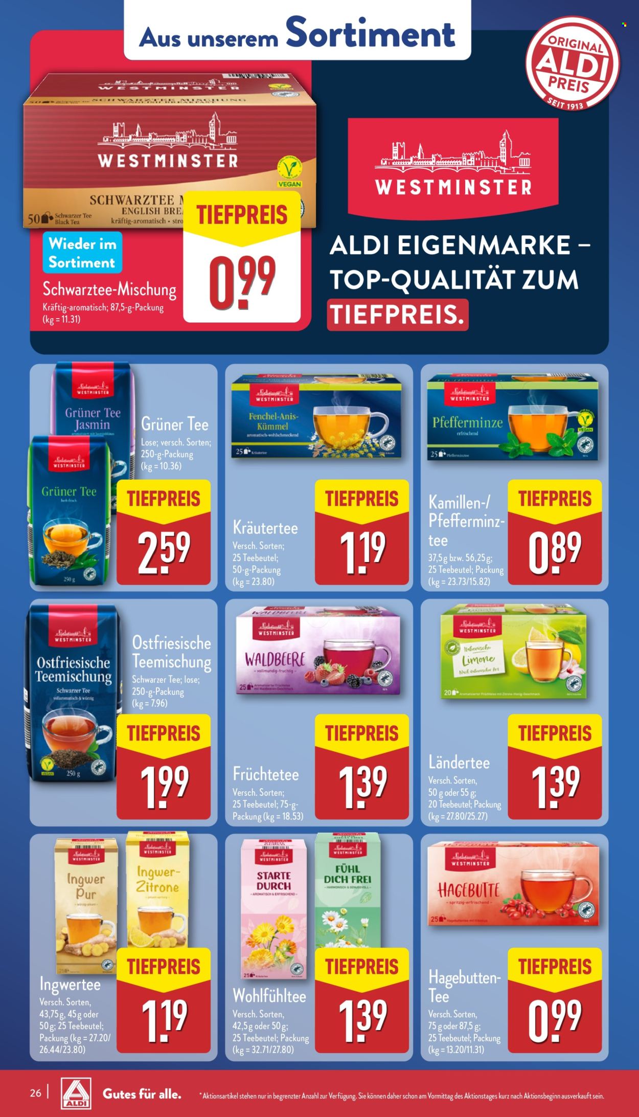 ALDI Nord Prospekte  - 13.01.2025 - 18.01.2025. Seite 26