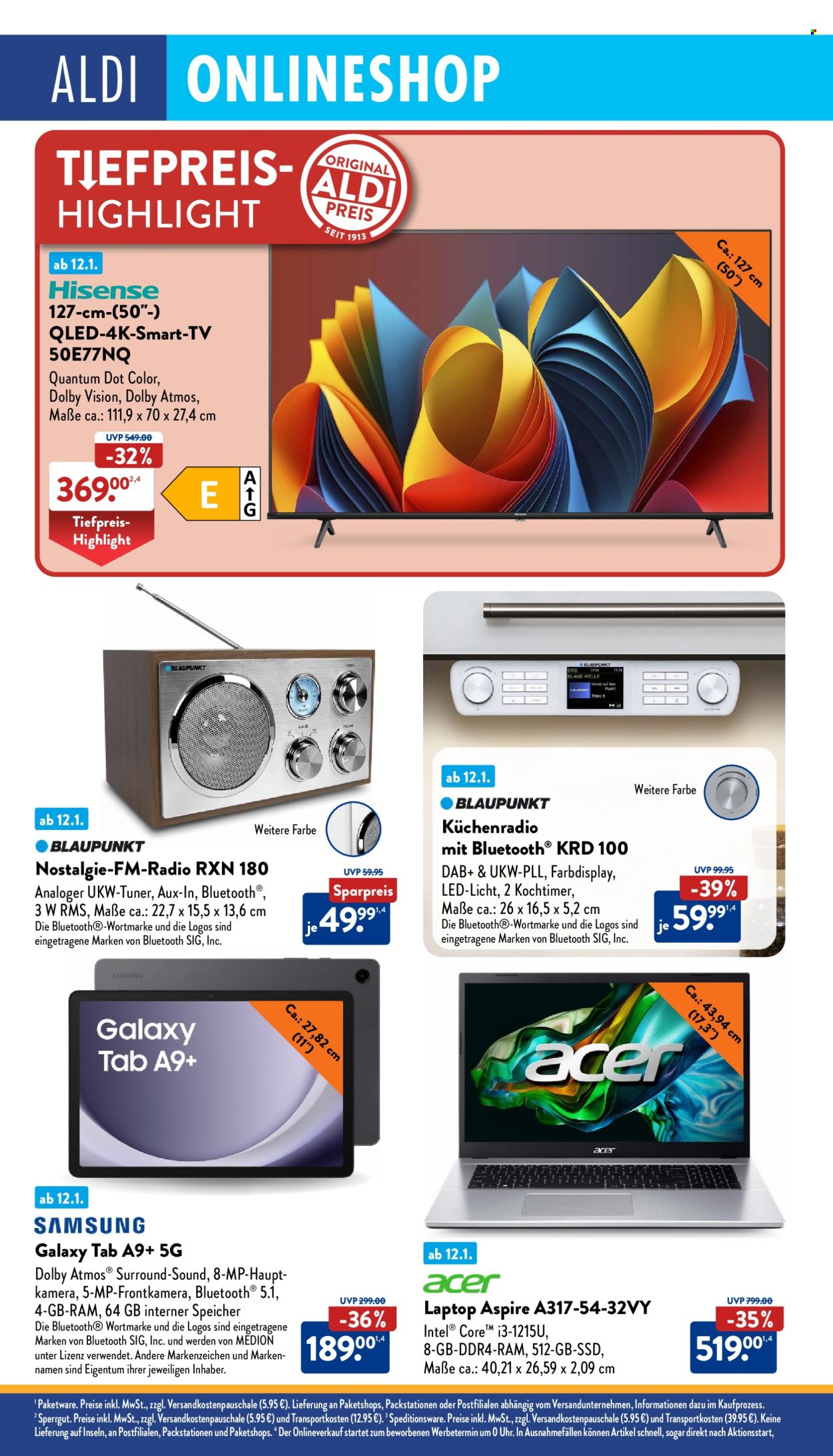 ALDI Nord Prospekte  - 13.01.2025 - 18.01.2025. Seite 32