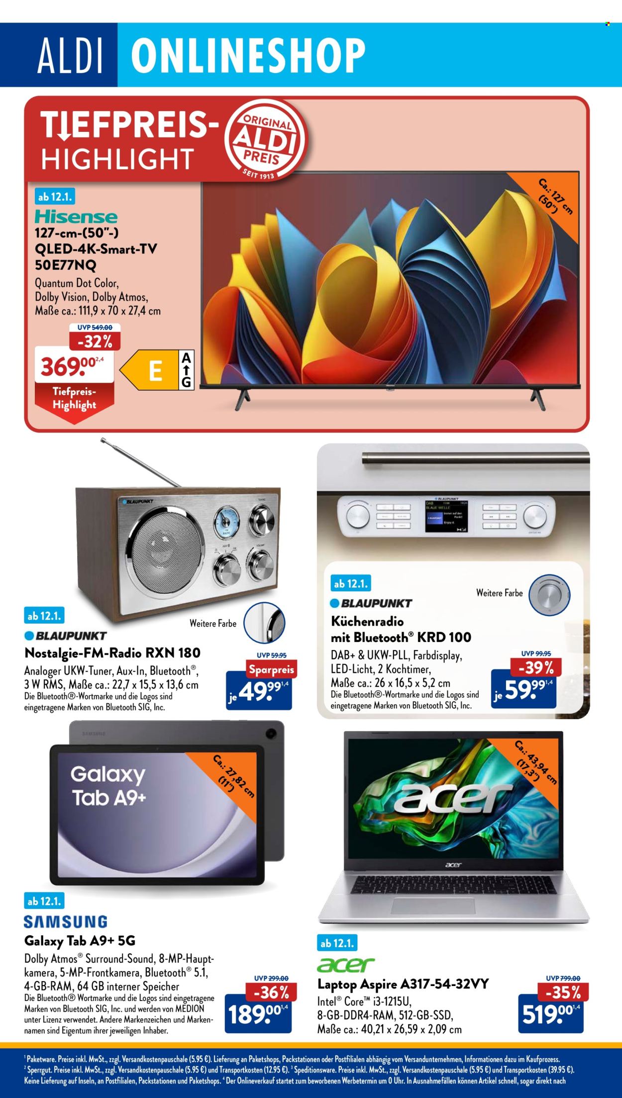 ALDI SÜD Prospekte  - 13.01.2025 - 18.01.2025. Seite 37