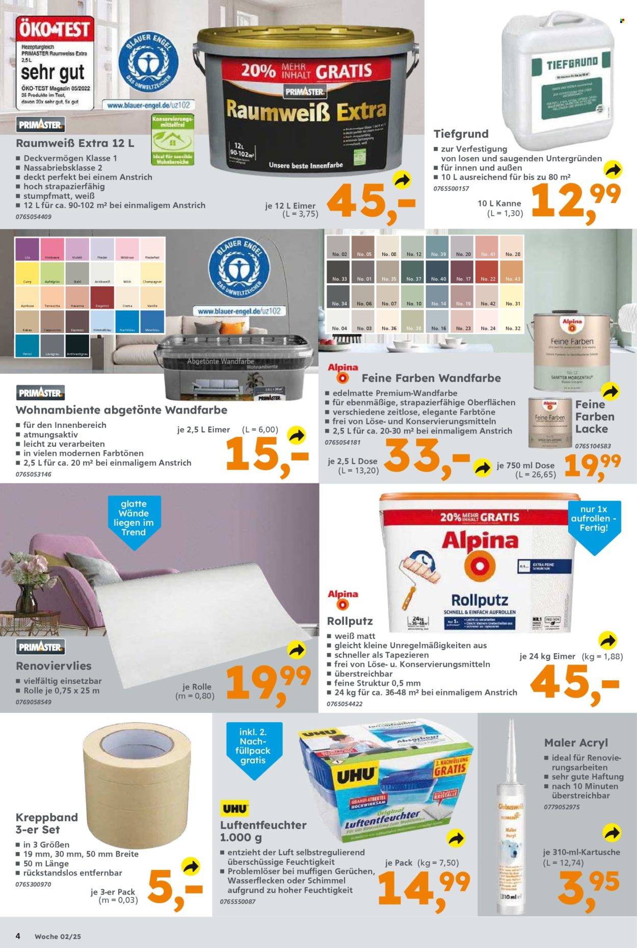 Globus Baumarkt Prospekte  - 6.01.2025 - 11.01.2025. Seite 4