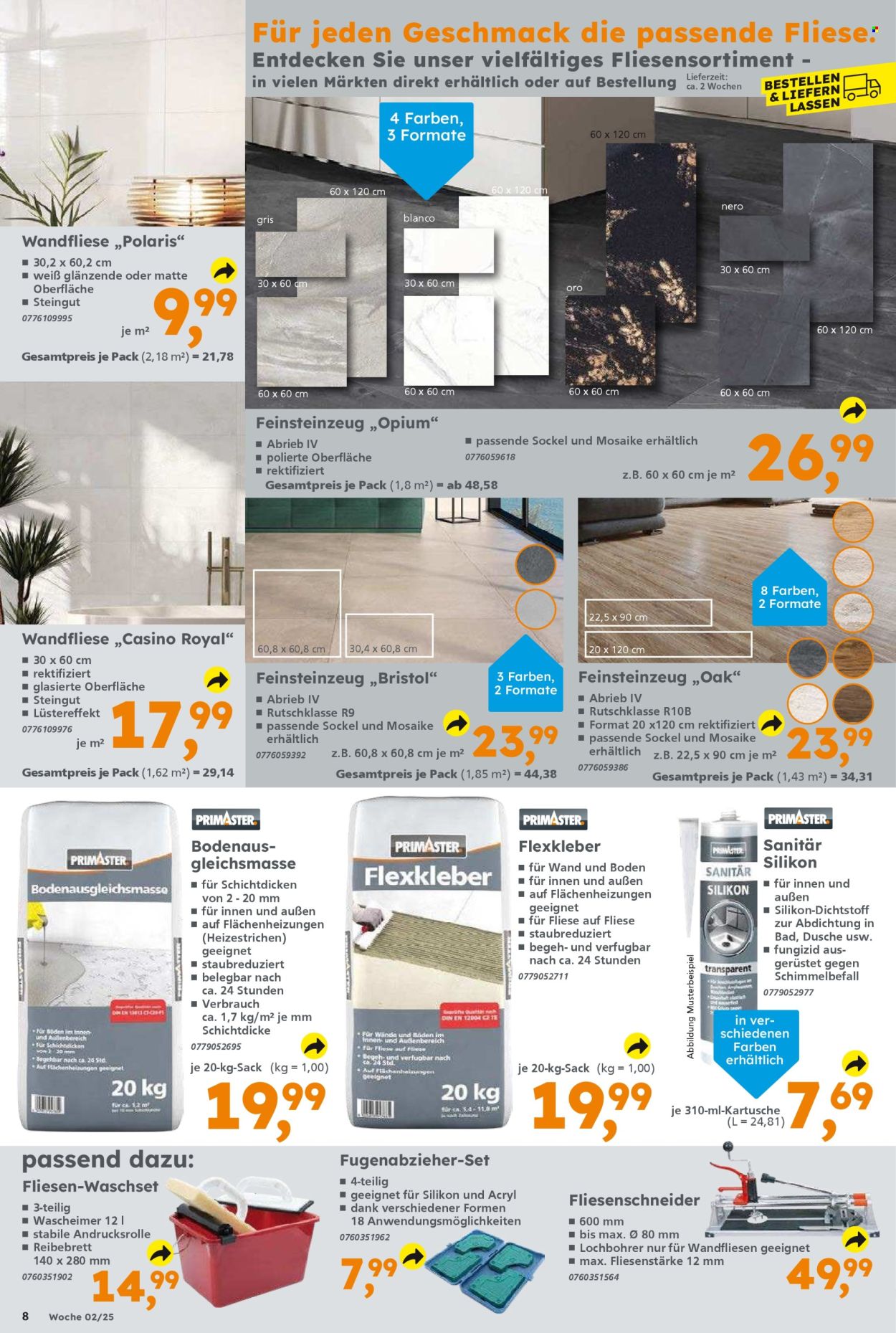 Globus Baumarkt Prospekte  - 6.01.2025 - 11.01.2025. Seite 8