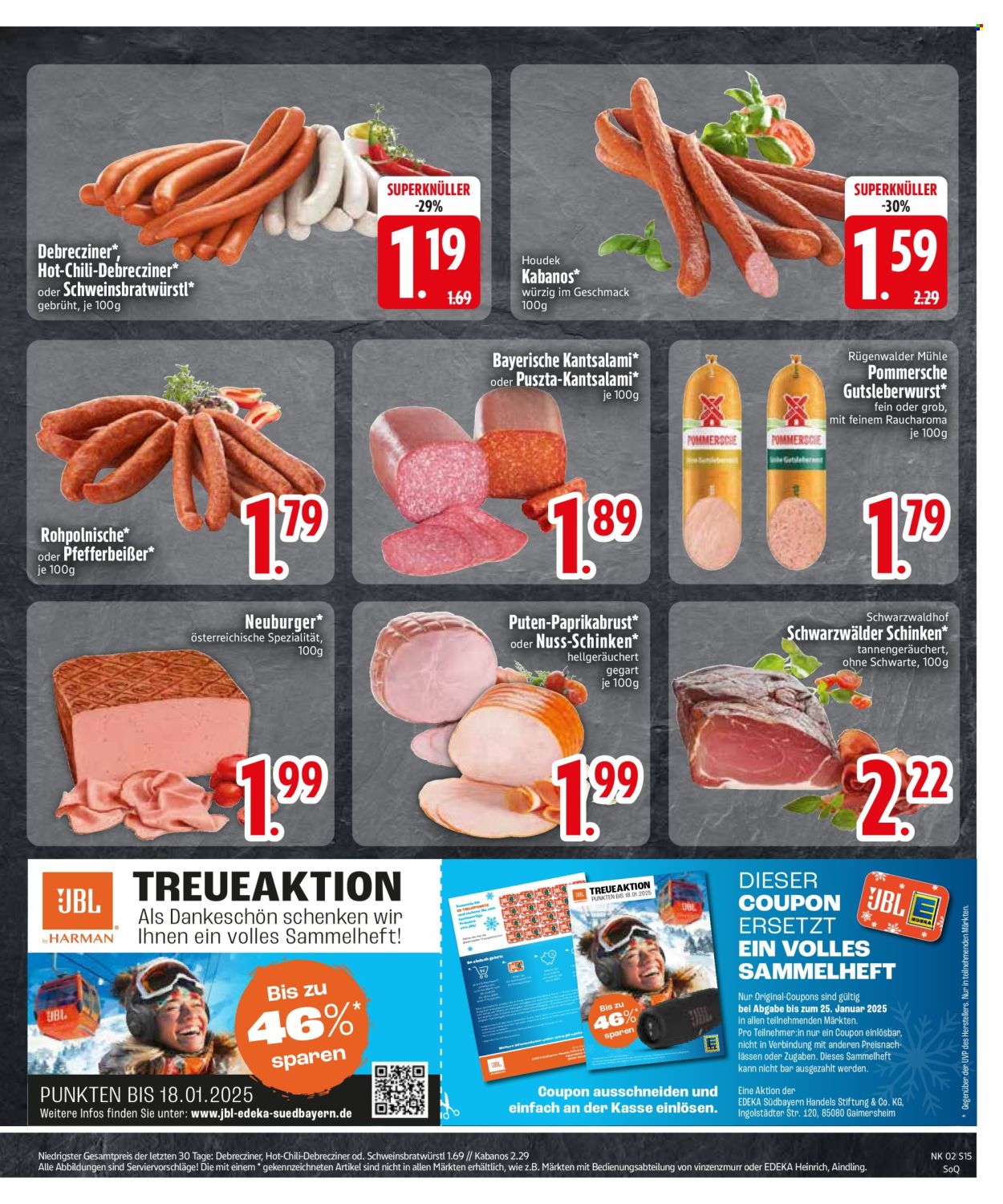 Edeka Prospekte  - 6.01.2025 - 11.01.2025. Seite 17