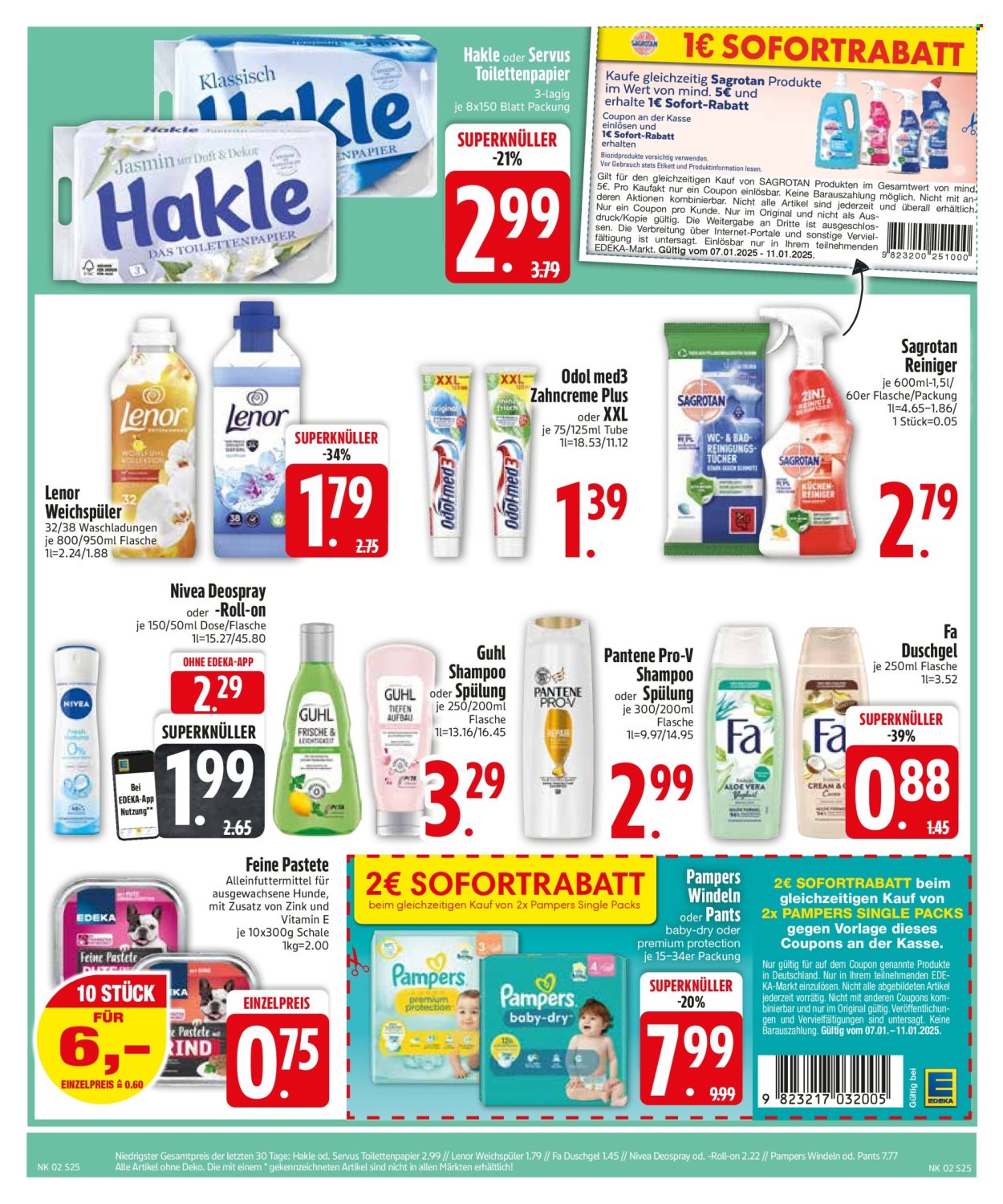 Edeka Prospekte  - 6.01.2025 - 11.01.2025. Seite 27