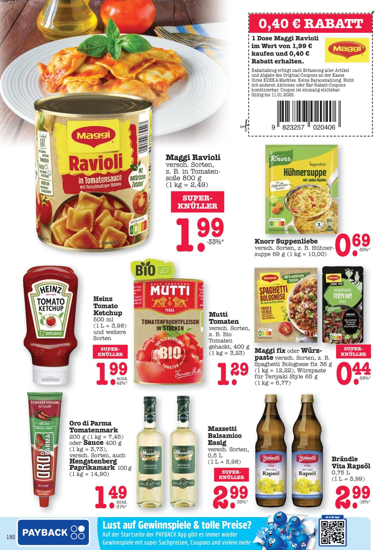 Edeka Prospekte  - 6.01.2025 - 11.01.2025. Seite 20
