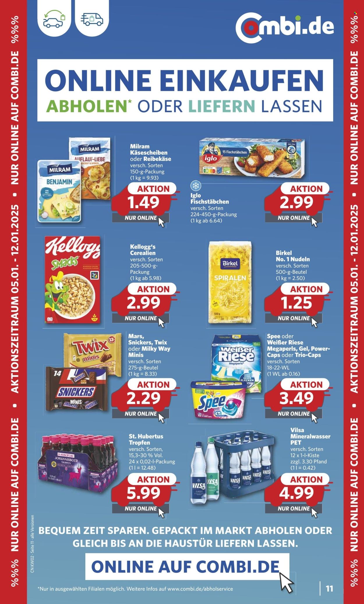 Combi Prospekte  - 6.01.2025 - 11.01.2025. Seite 11