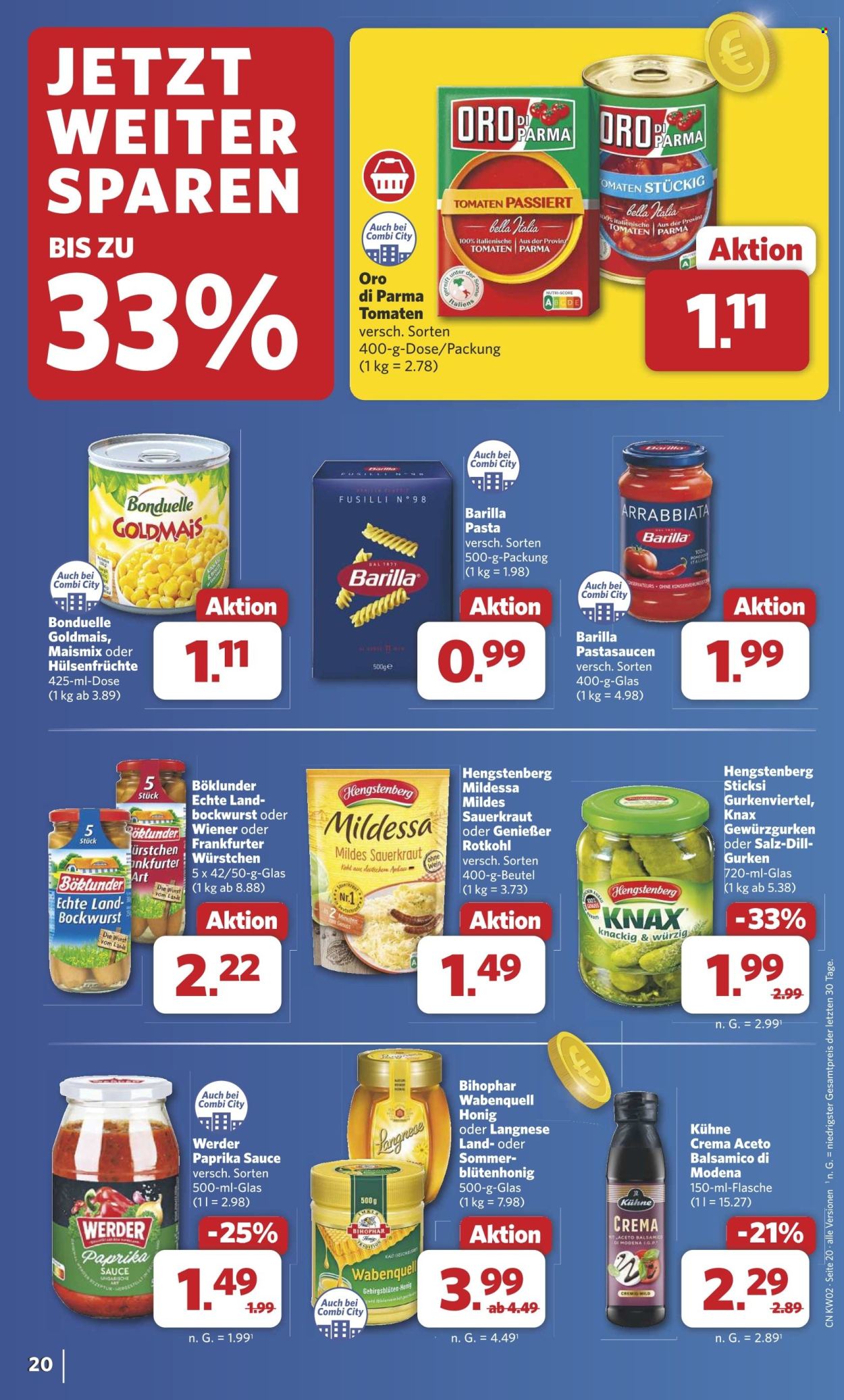 Combi Prospekte  - 6.01.2025 - 11.01.2025. Seite 20