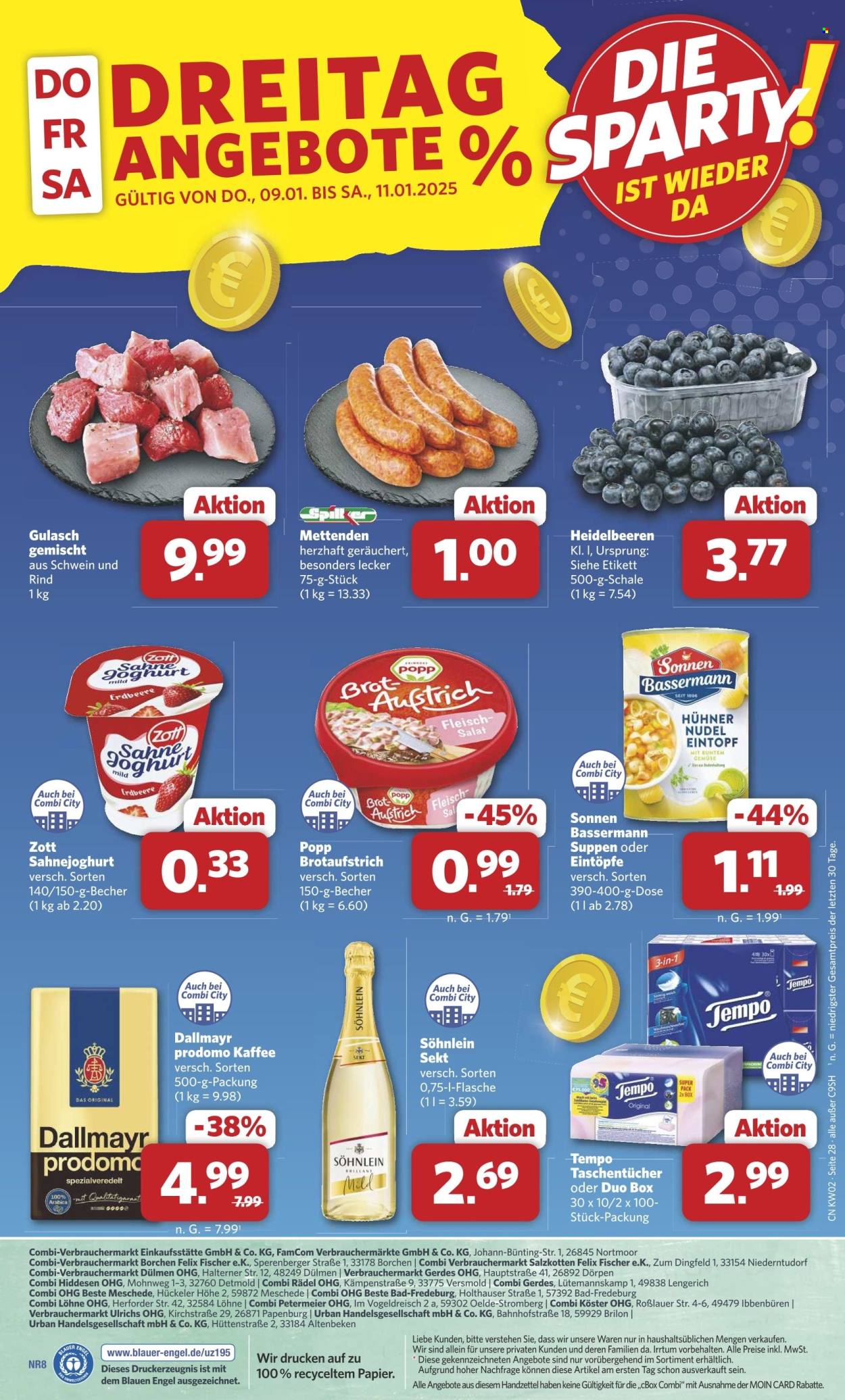 Combi Prospekte  - 6.01.2025 - 11.01.2025. Seite 28