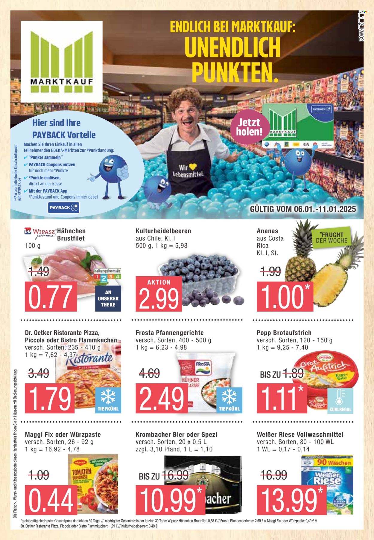 Marktkauf Prospekte  - 6.01.2025 - 11.01.2025. Seite 1